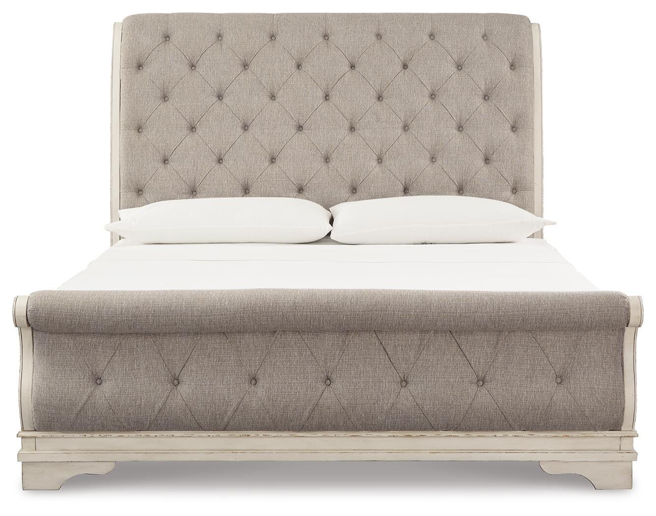 Cama trineo tapizada y cómoda Queen Realyn - image 4