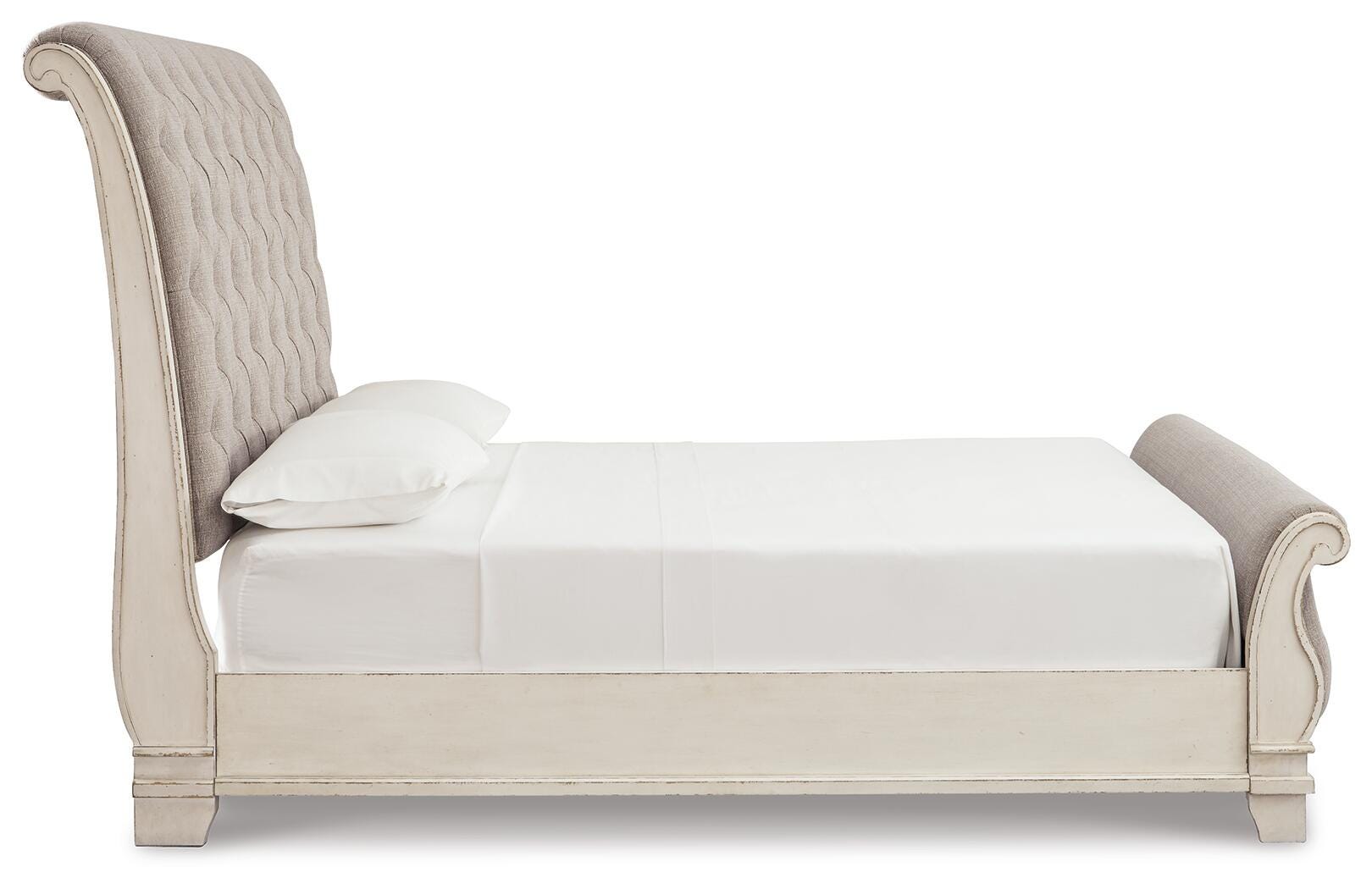 Cama trineo tapizada y cómoda Queen Realyn - image 6