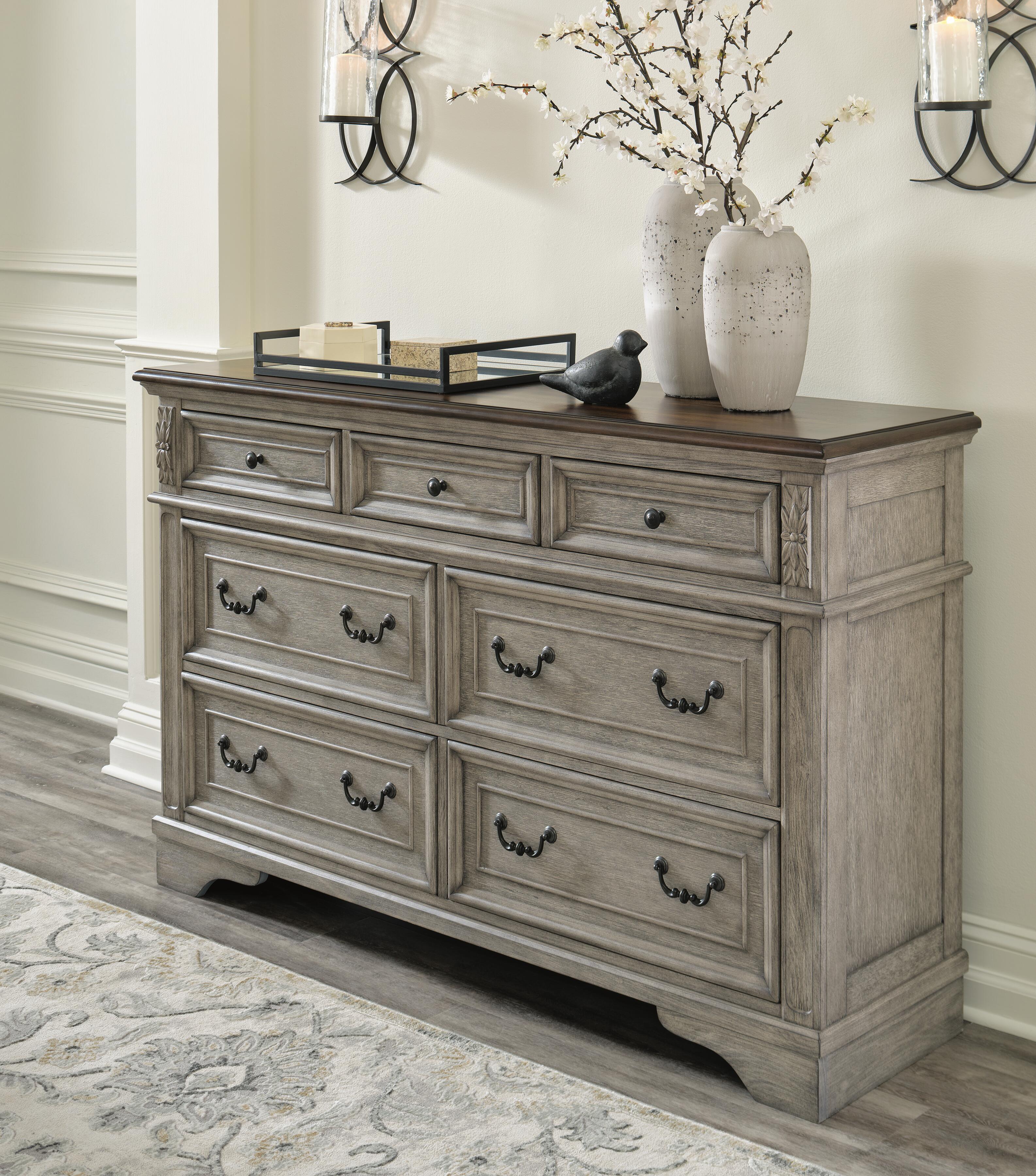 Lodenbay Queen Upholstered Panel Bed, Dresser and Nightstand - image 13