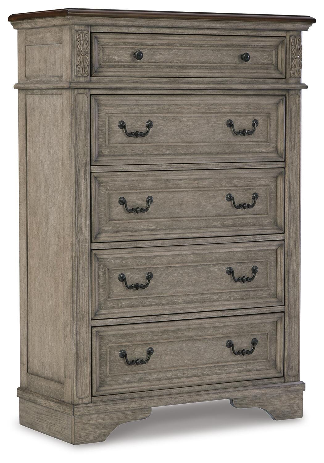 Lodenbay King Upholstered Panel Bed, Dresser, Mirror, Chest and Nightstand - image 4