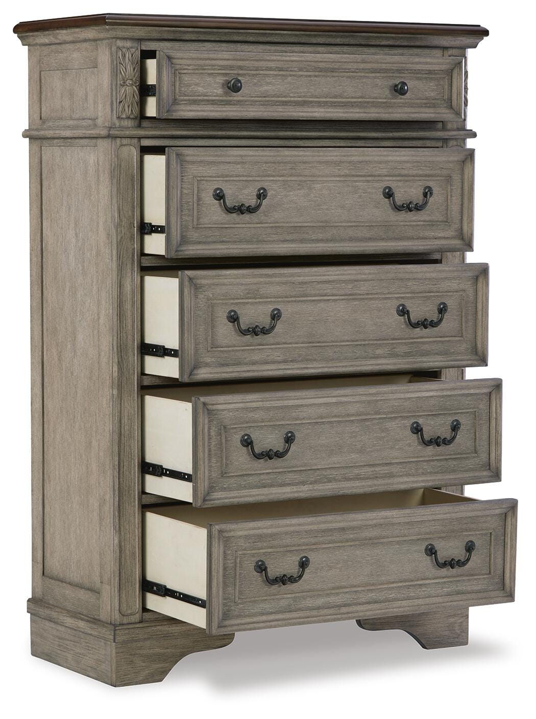 Lodenbay King Upholstered Panel Bed, Dresser, Mirror, Chest and Nightstand - image 5