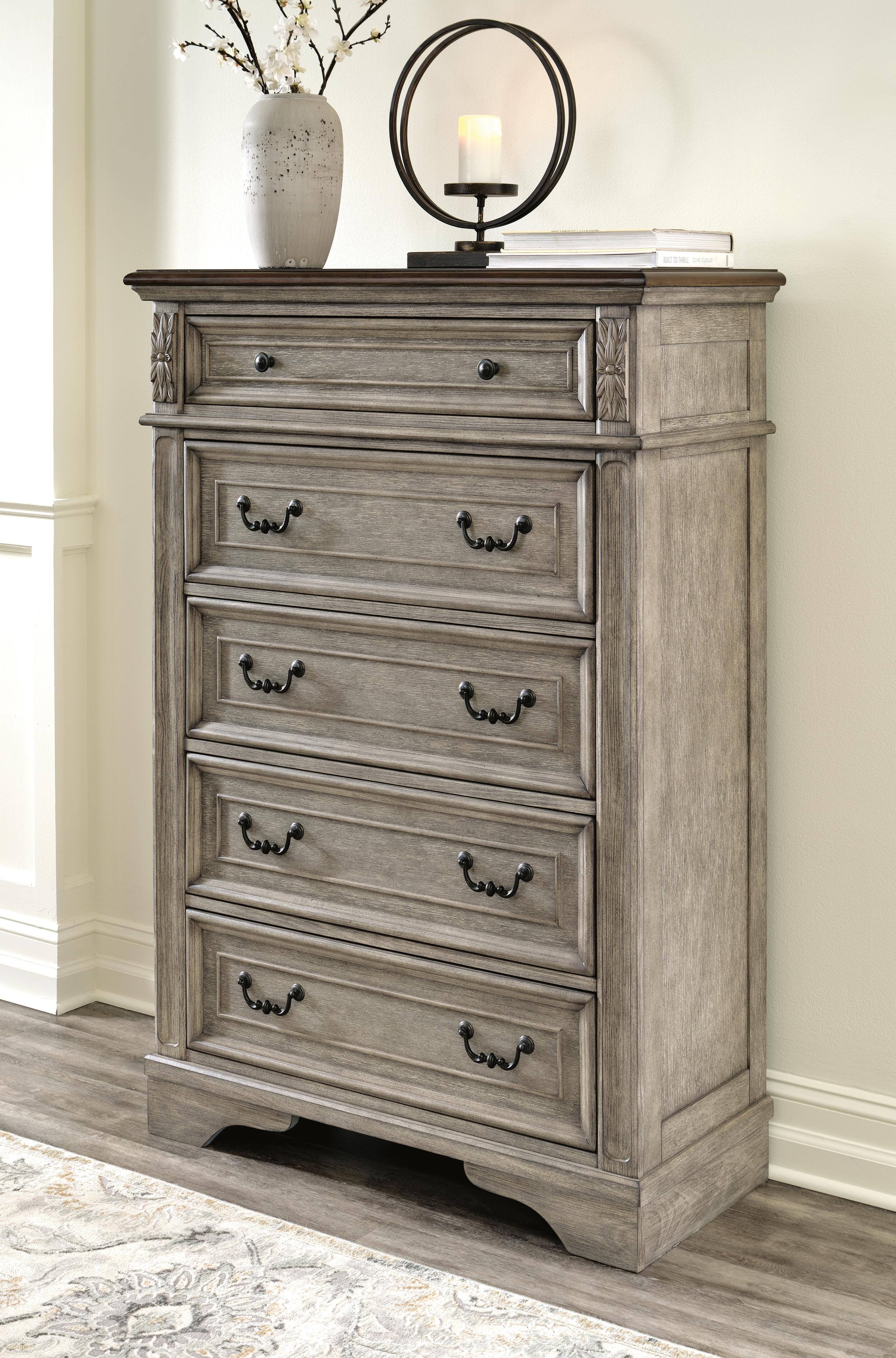 Lodenbay King Upholstered Panel Bed, Dresser, Mirror, Chest and Nightstand - image 16