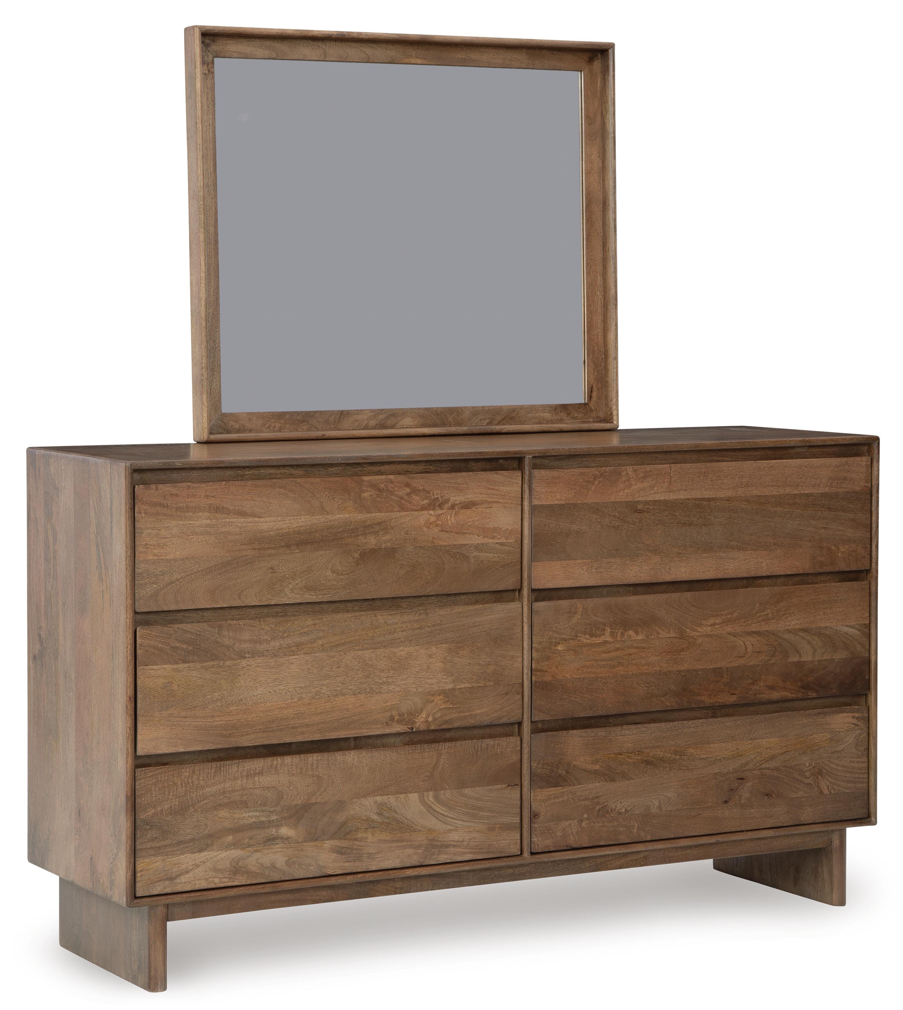 Isanti Queen Panel Bed, Dresser and Mirror - image 2
