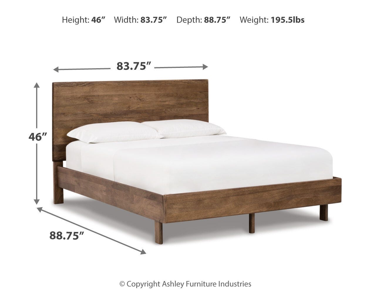 Isanti California King Panel Bed - image 4