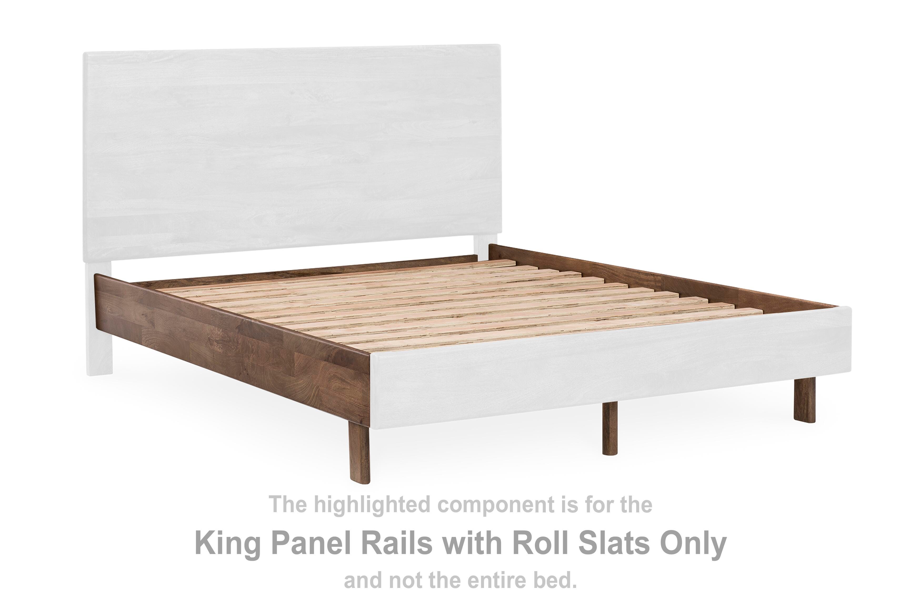 Isanti King Panel Rails with Roll Slats, , large