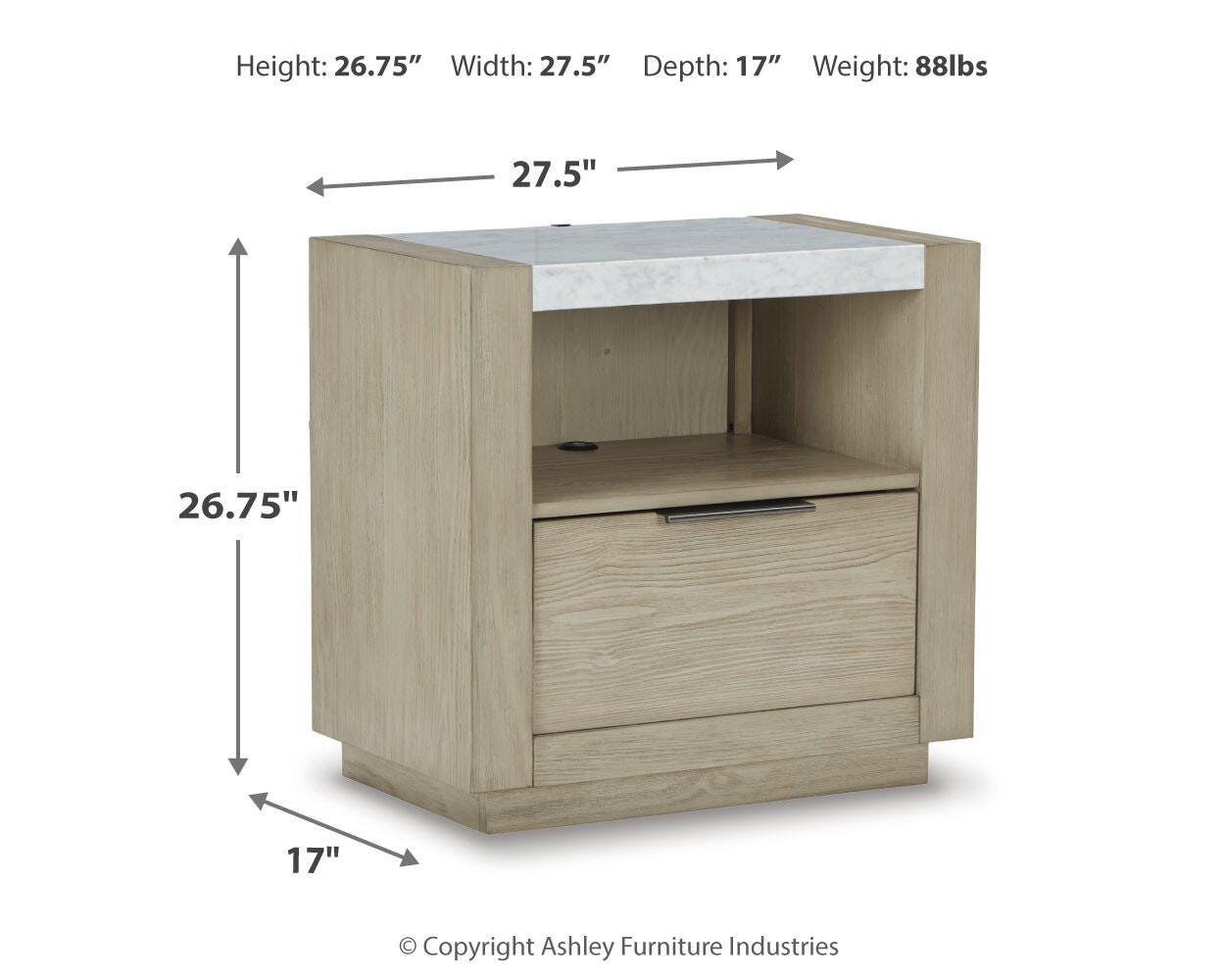 Hennington Nightstand - image 7