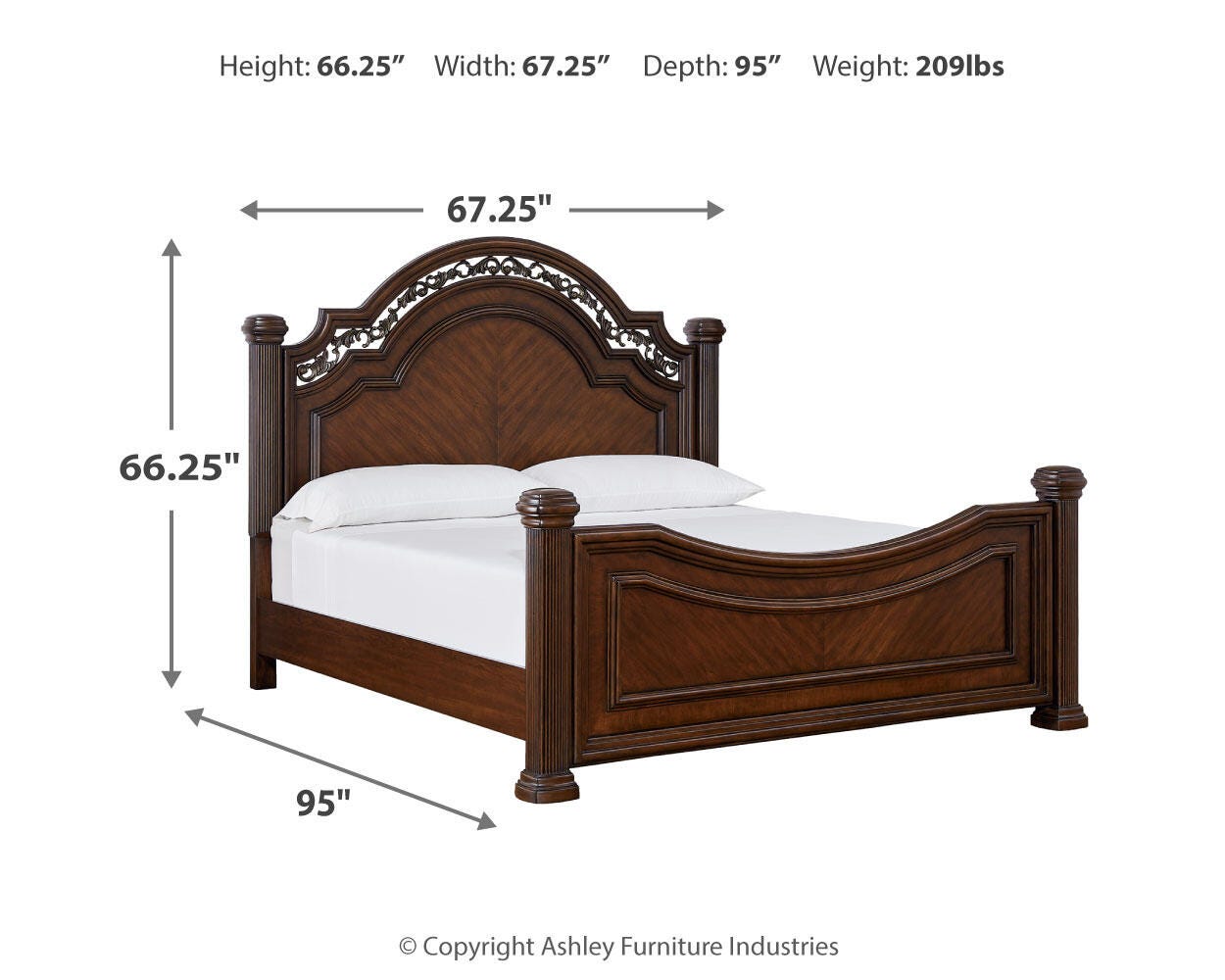 Lavinton Queen Poster Bed - image 5