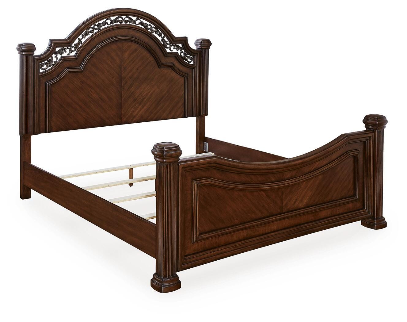 Cama con dosel Queen Lavinton, cómoda, espejo, chiffonier y 2 mesitas de noche - image 12