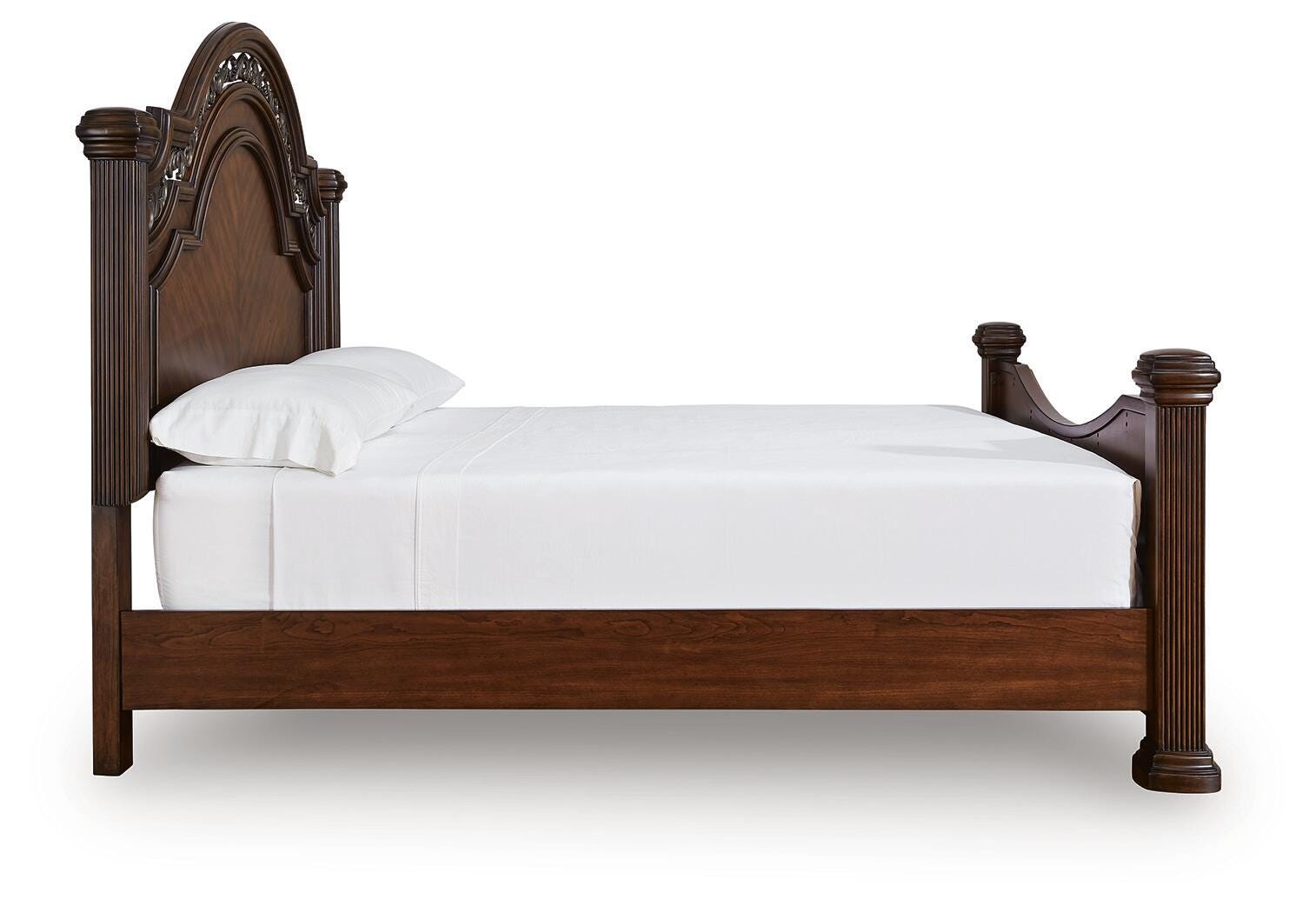 Cama con dosel Queen Lavinton, cómoda, espejo, chiffonier y 2 mesitas de noche - image 13