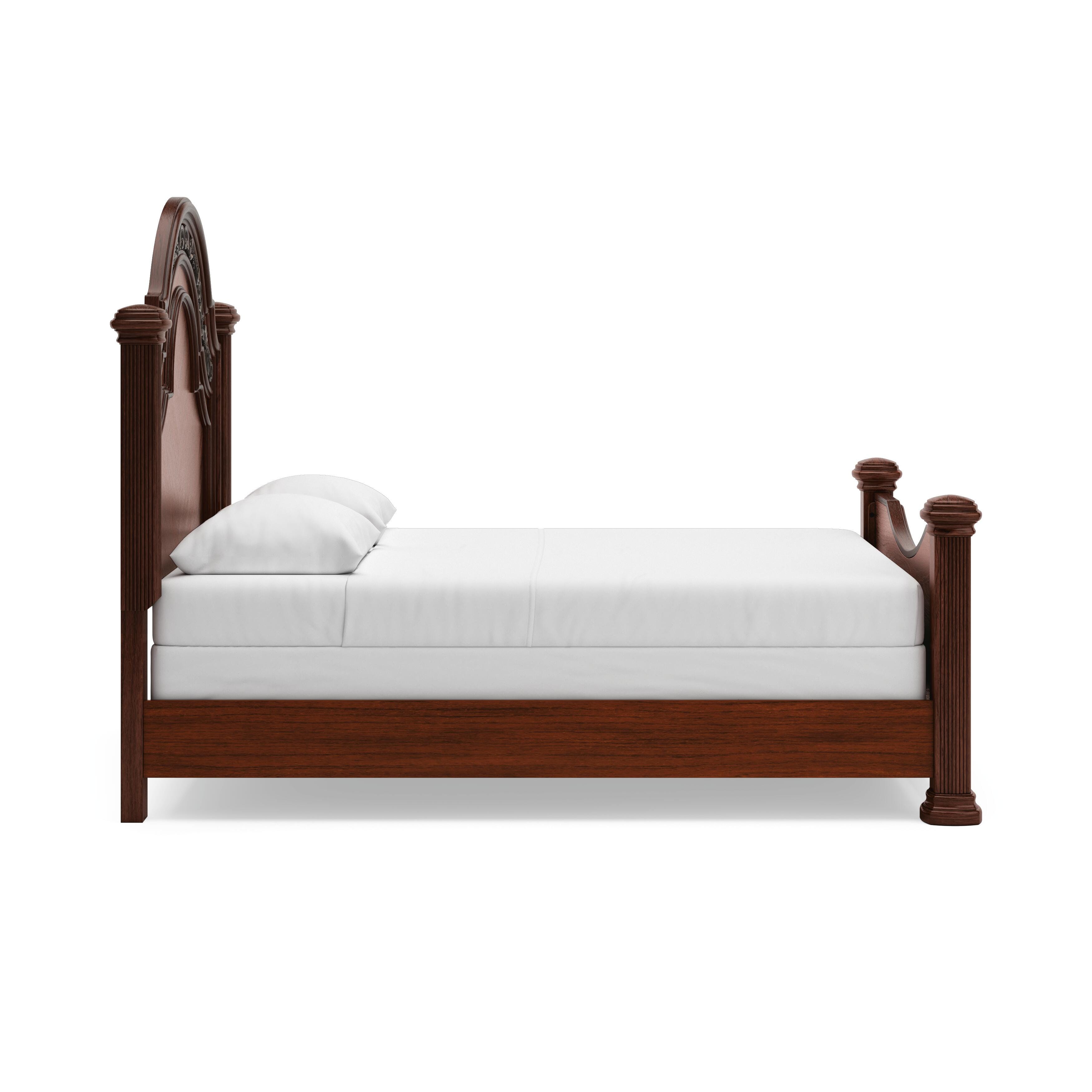 Cama Queen con dosel, cómoda, espejo, chiffonier y mesita de noche Lavinton - image 10