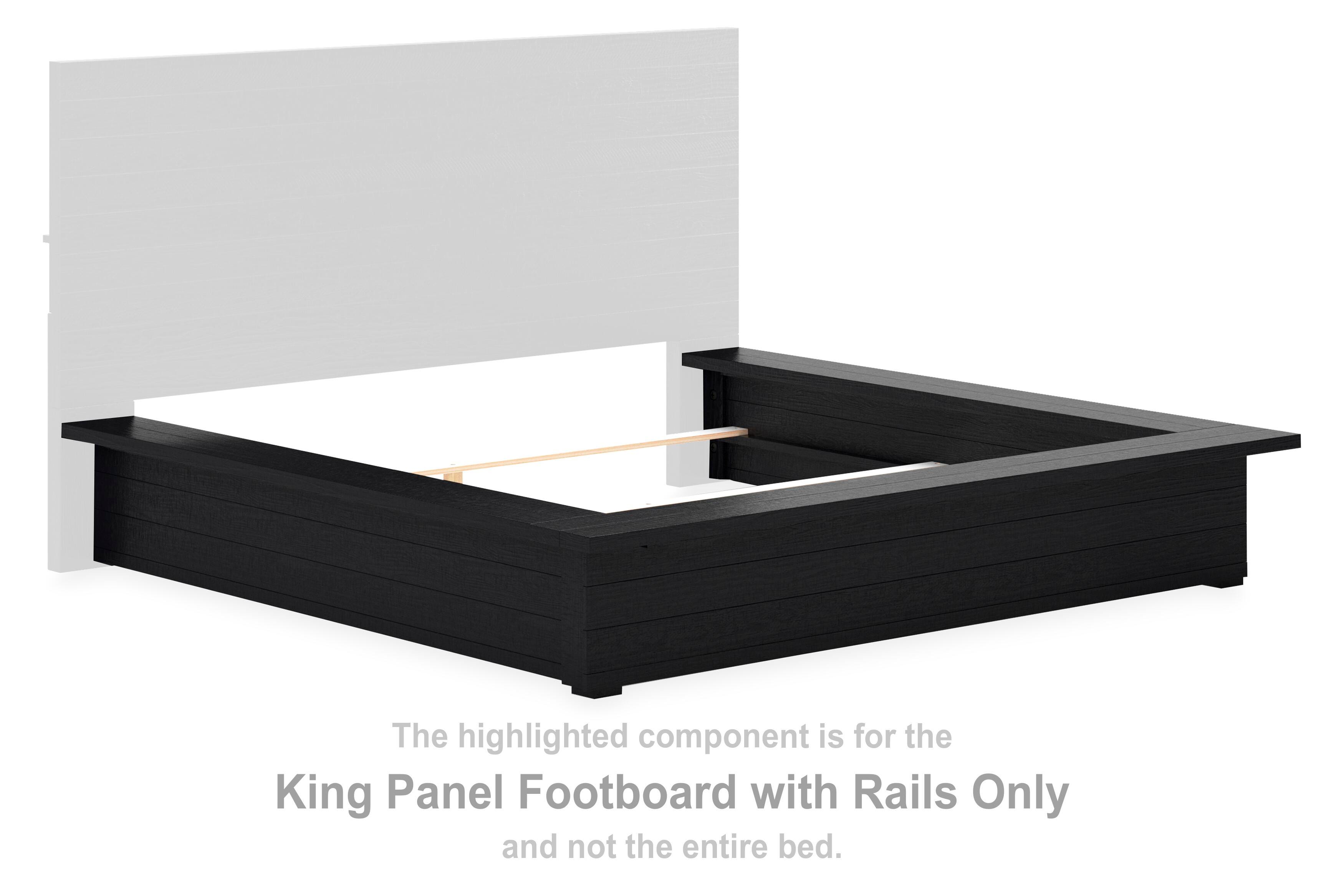 Londer King Panel Footboard with Rails - image 2