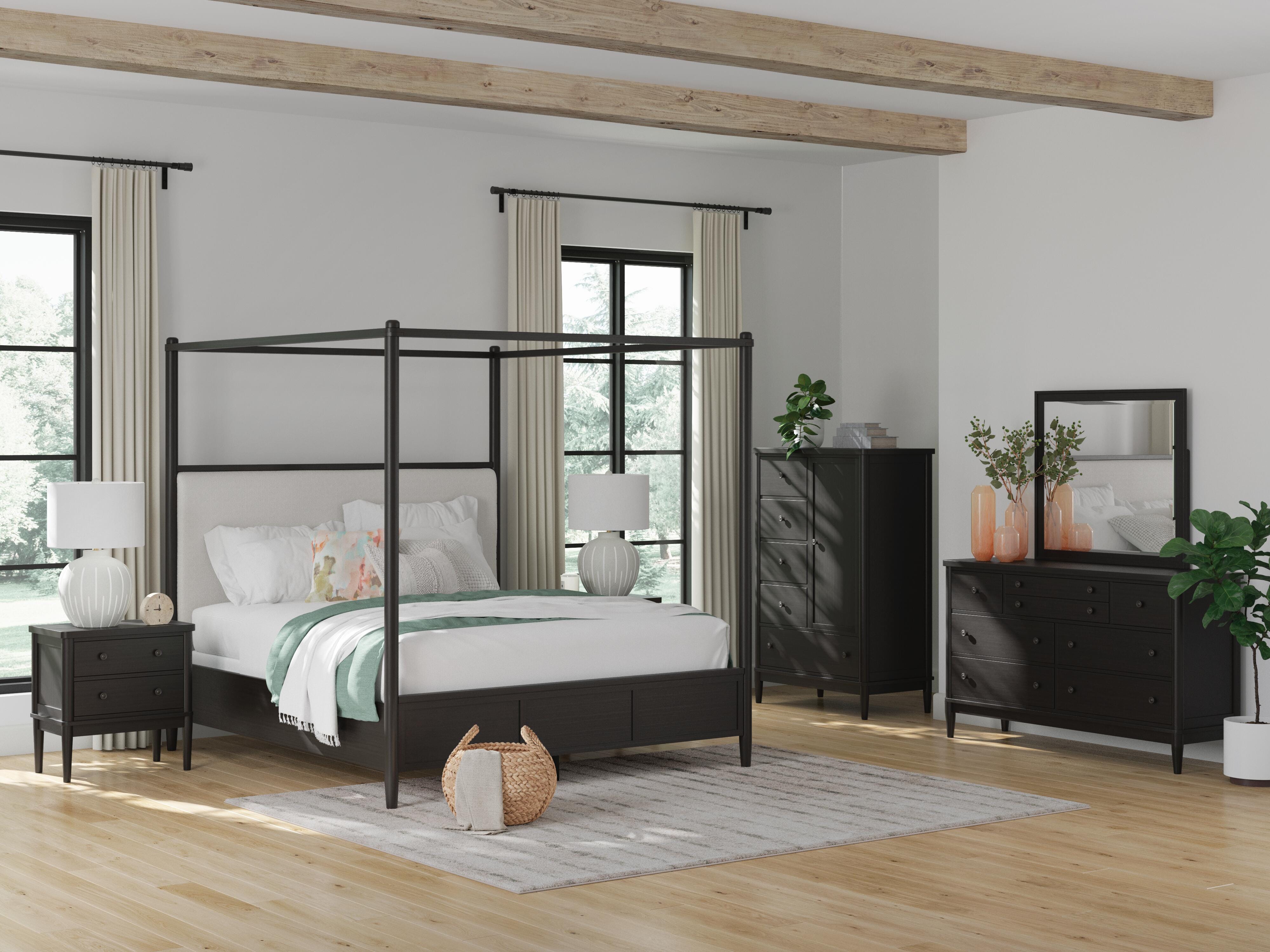 Portdown California King Upholstered Canopy Bed - image 12