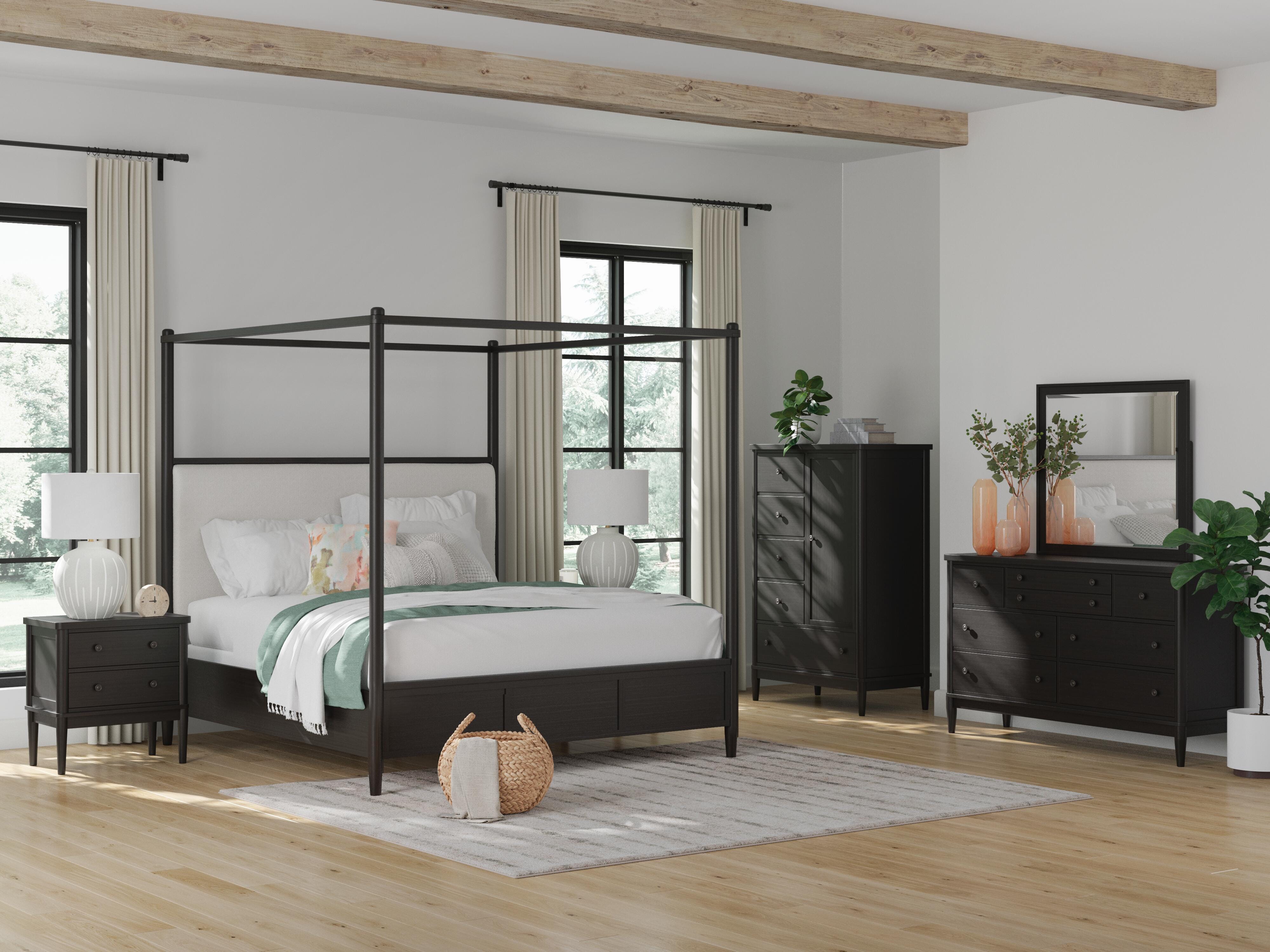 Portdown King Upholstered Canopy Bed - image 12