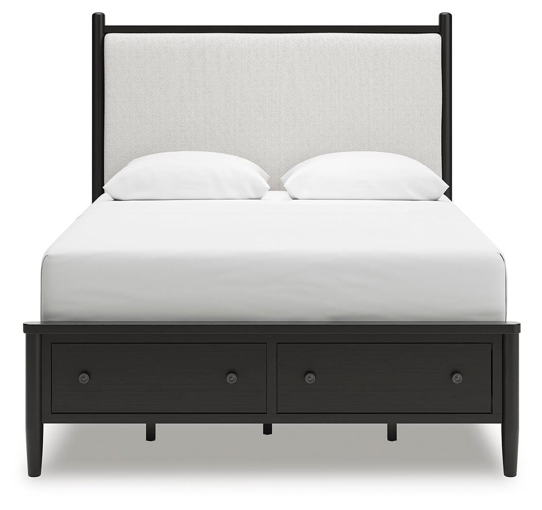 Portdown Queen Upholstered Panel Storage Bed - image 3