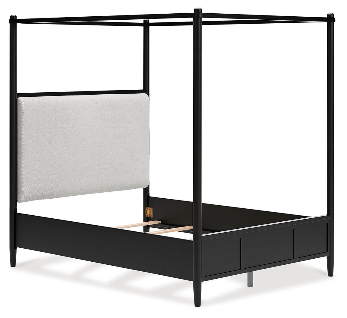 Portdown Queen Upholstered Canopy Bed - image 4