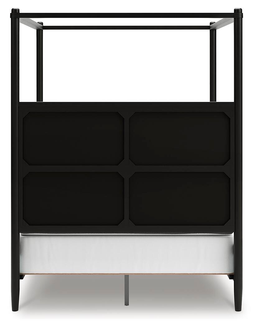Portdown Queen Upholstered Canopy Bed - image 7