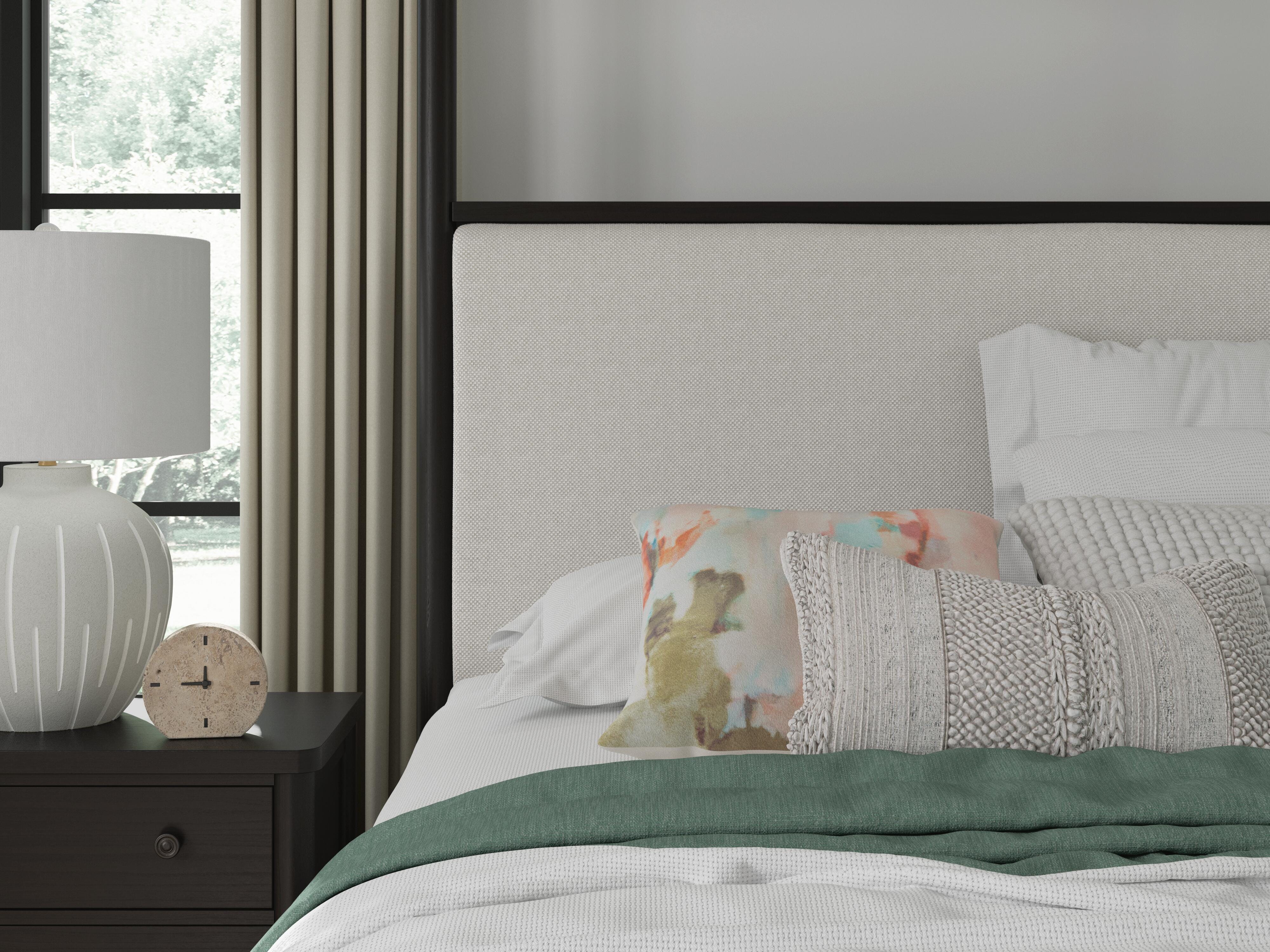 Portdown Queen Upholstered Canopy Bed - image 11