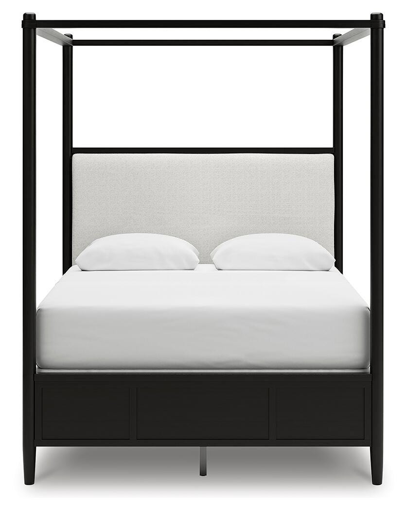 Portdown Queen Upholstered Canopy Bed - image 3