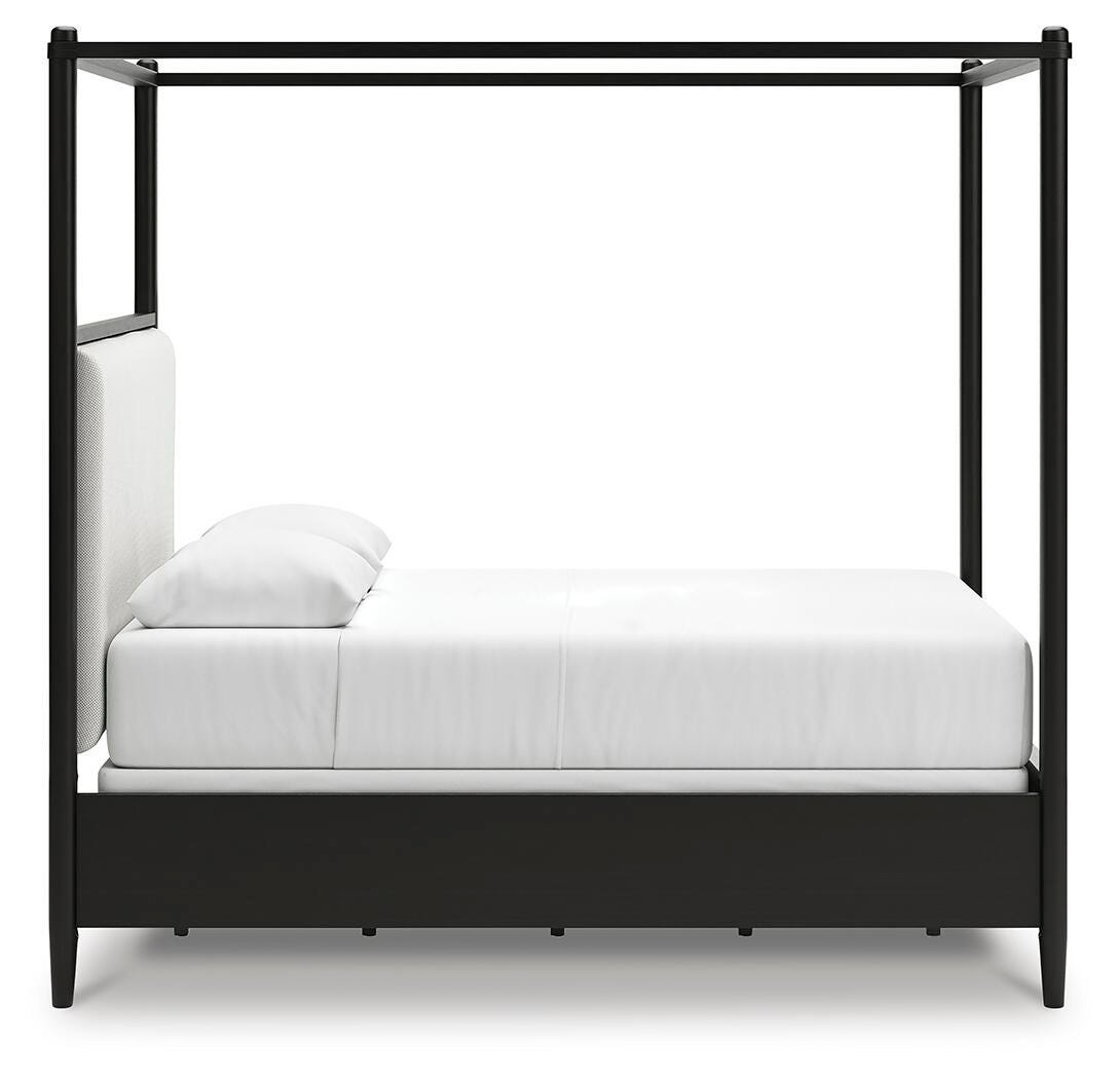 Portdown Queen Upholstered Canopy Bed - image 5