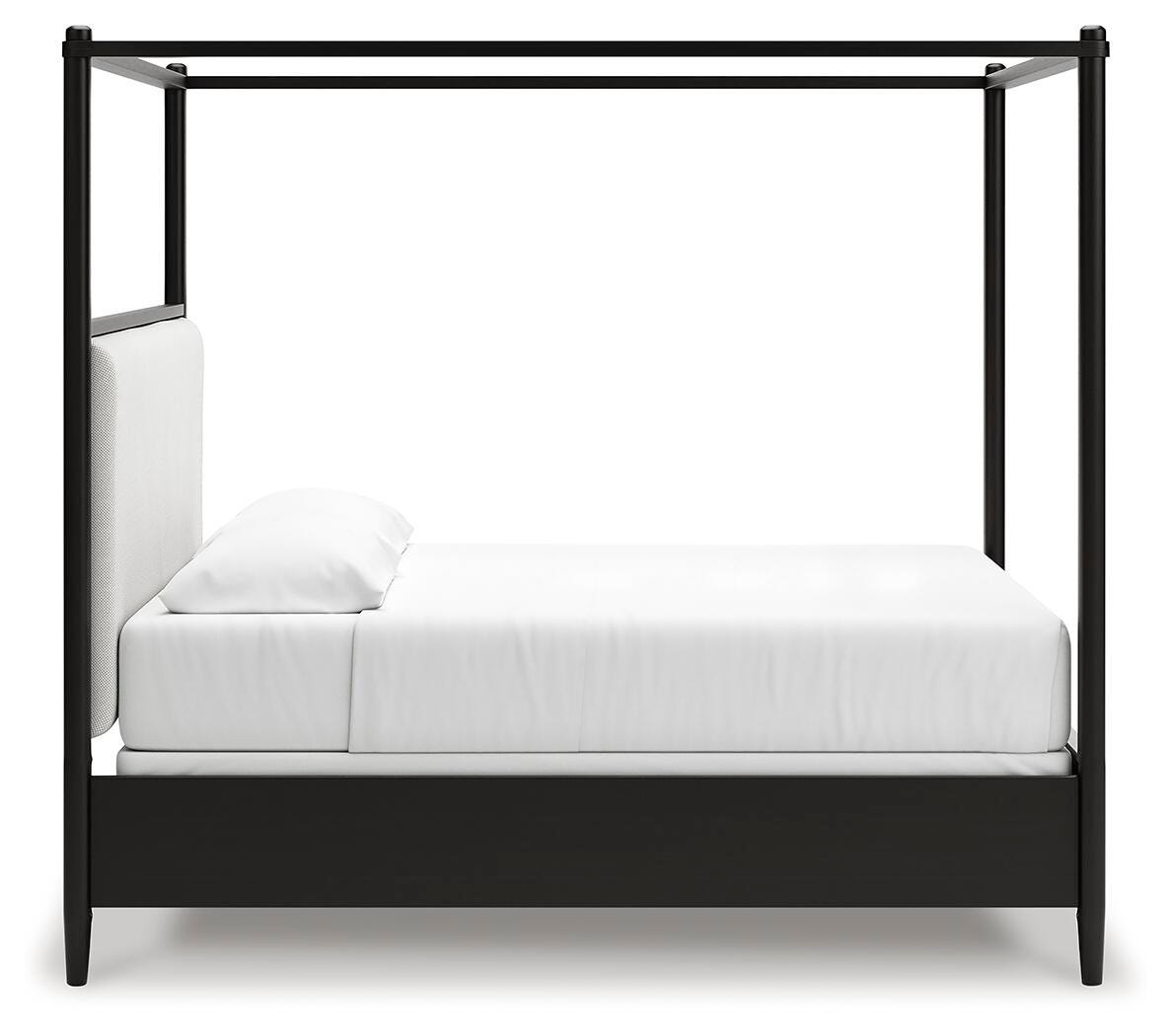 Portdown Queen Next-Gen Nuvella™ Performance Fabric Canopy Bed
