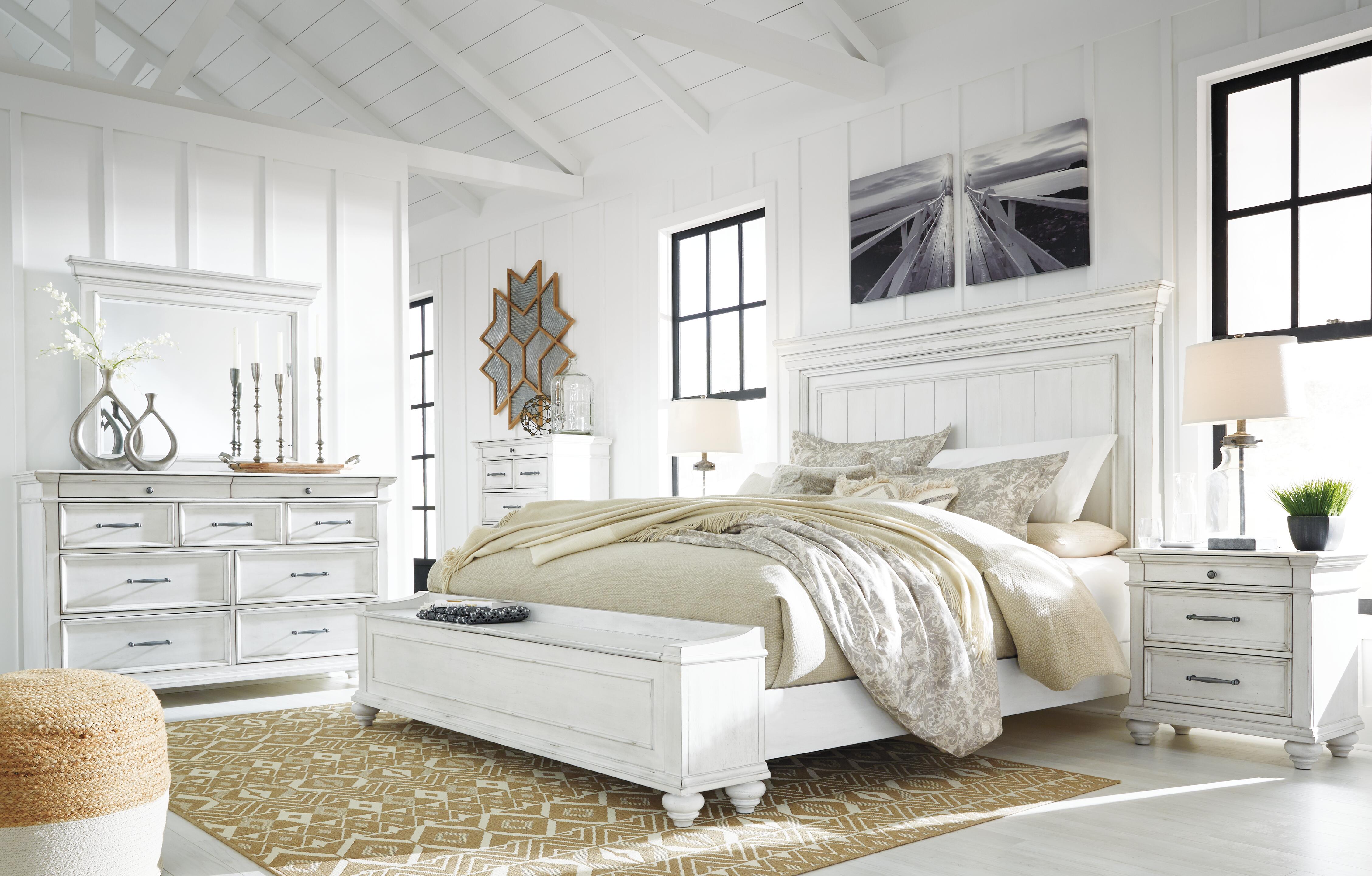 Cama King Kanwyn con banco de almacenaje - image 8