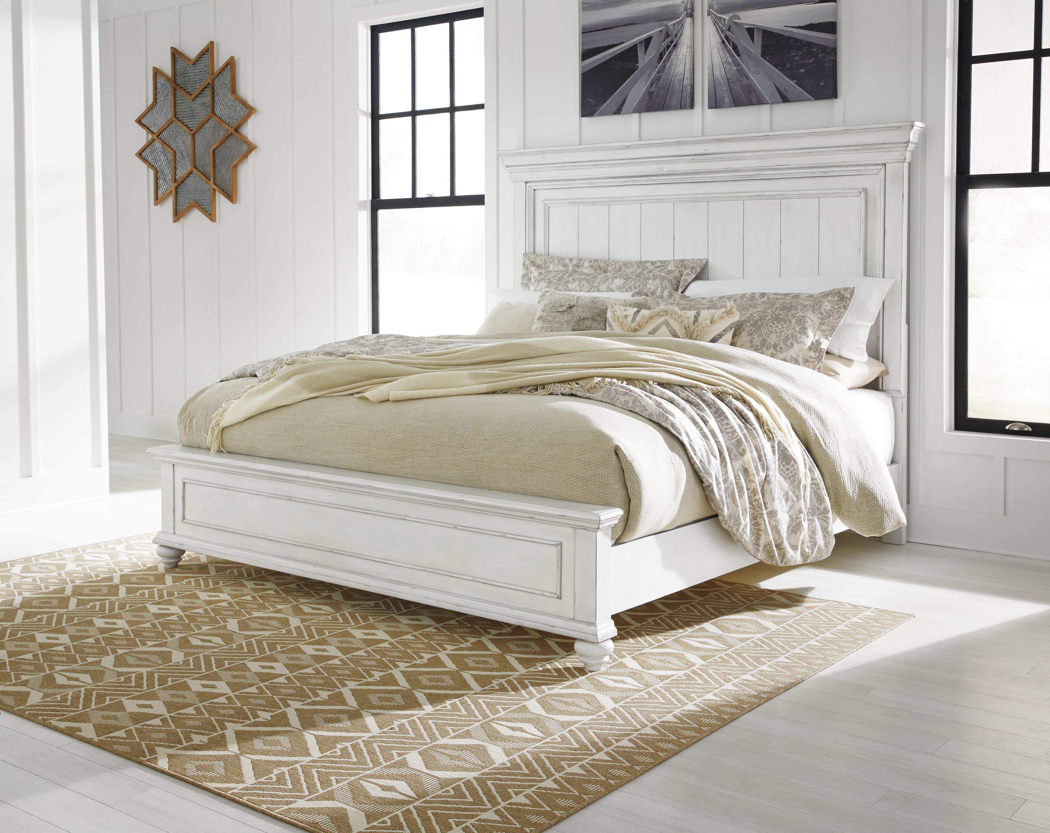 Cama Kanwyn Queen con panel, cómoda, espejo y mesita de noche - image 15