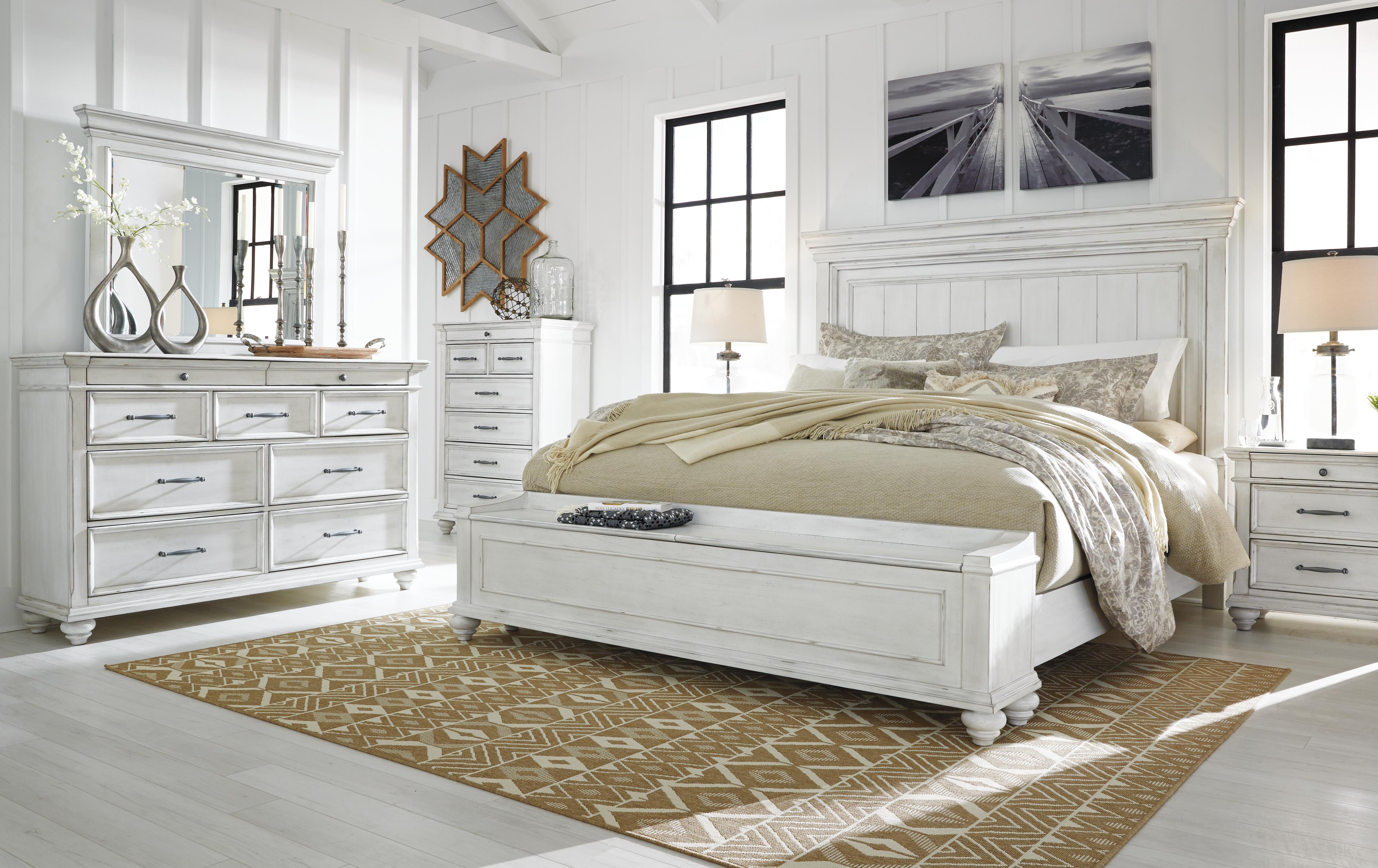 Cama King Kanwyn con banco de almacenaje - image 10