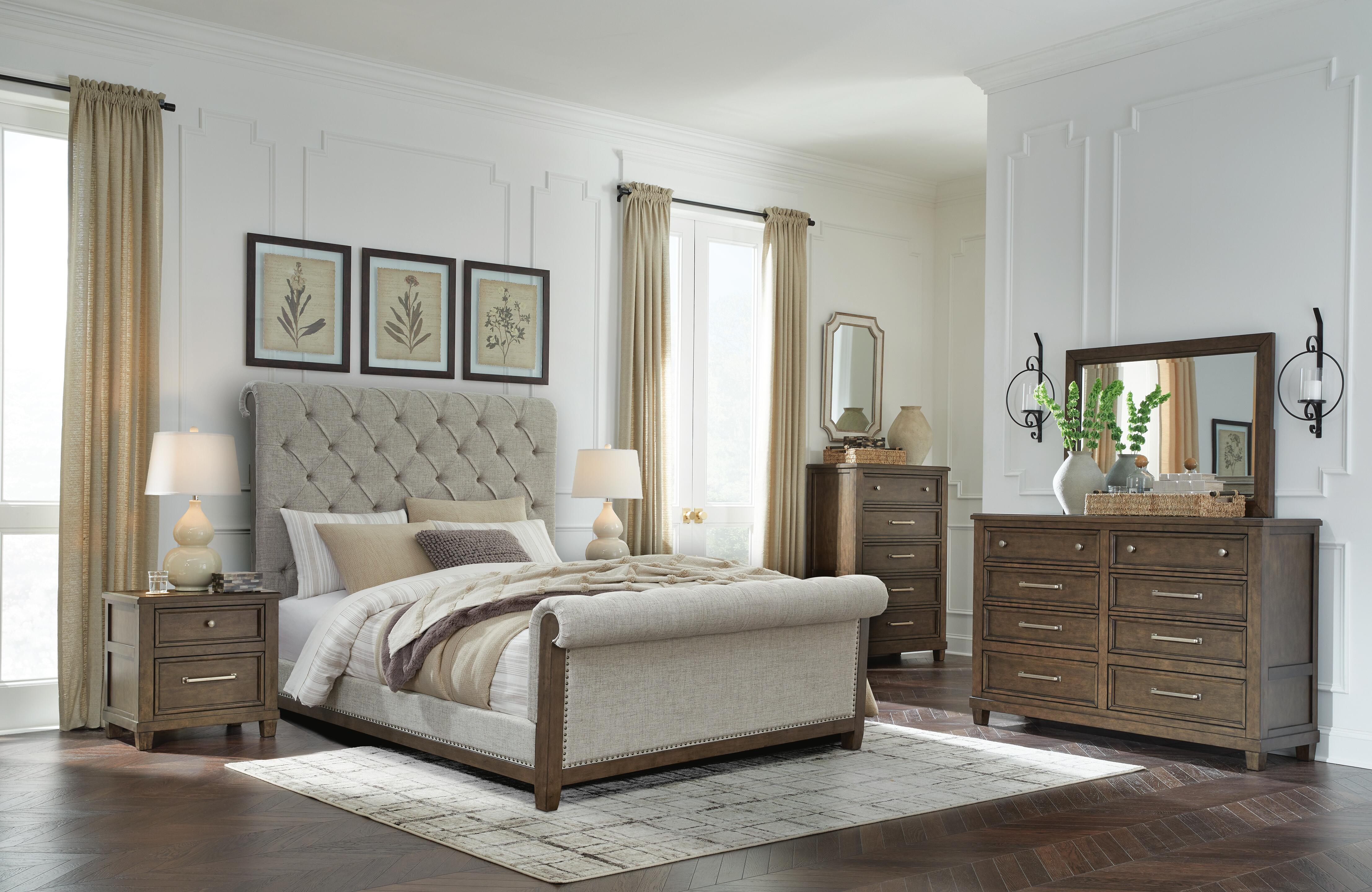 Hillcott Queen Upholstered Bed - image 1