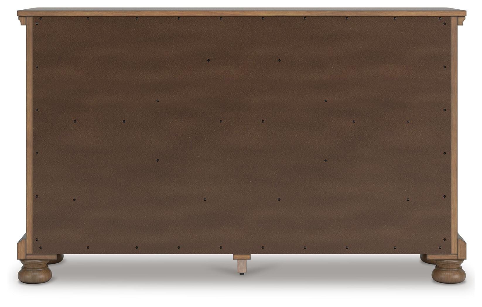 Vandenmore Queen Panel Bed with Dresser, Medium Brown, large