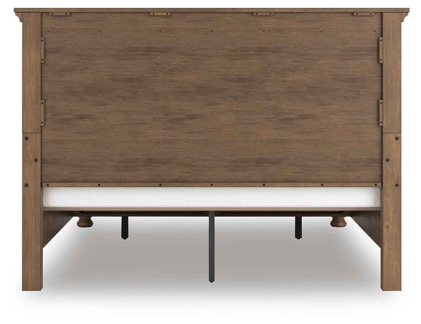 Cama con paneles, cómoda, espejo, cofre y mesita de noche Vandenmore King - image 22