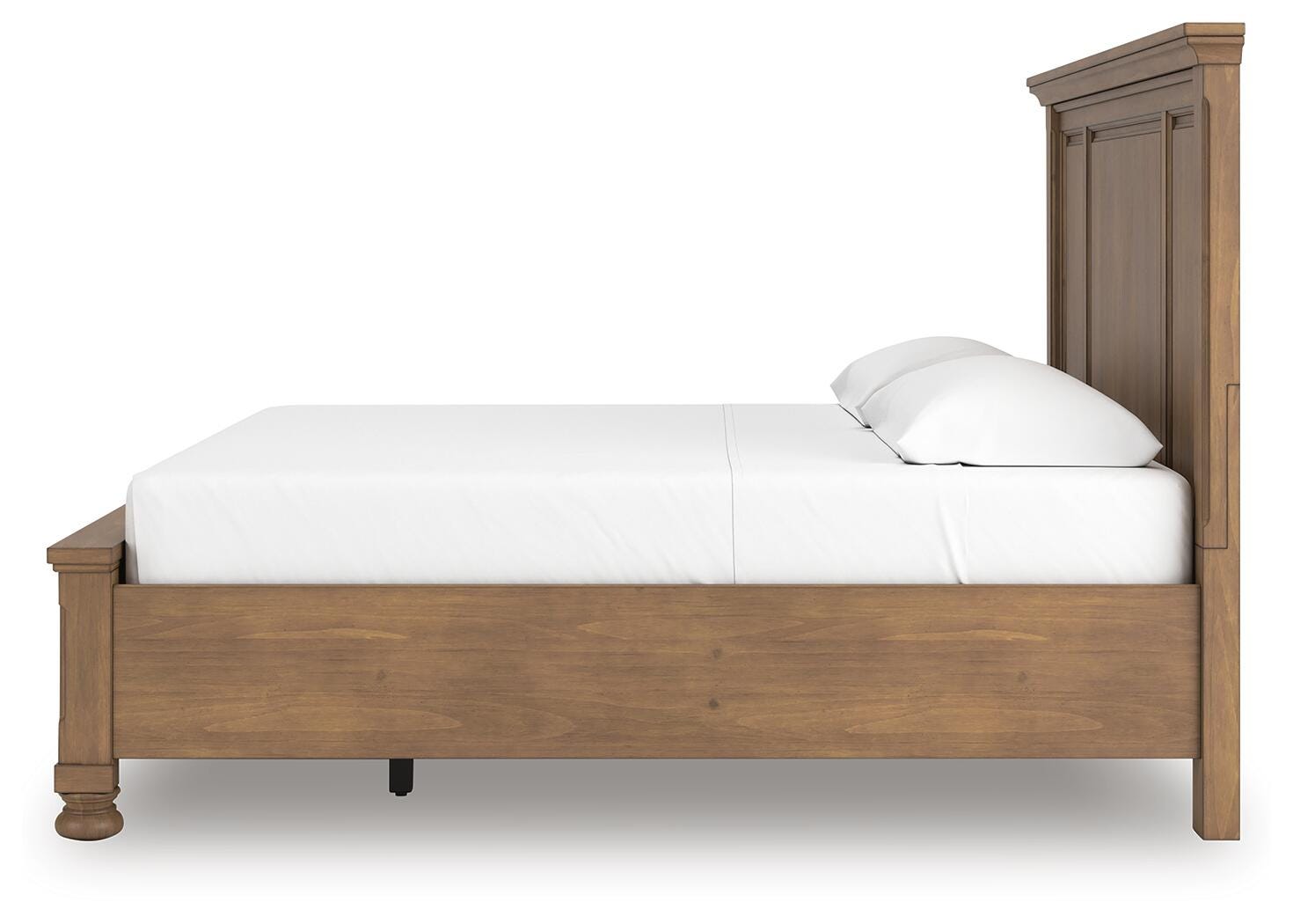 Cama con paneles, cómoda, espejo, cofre y mesita de noche Vandenmore King - image 23