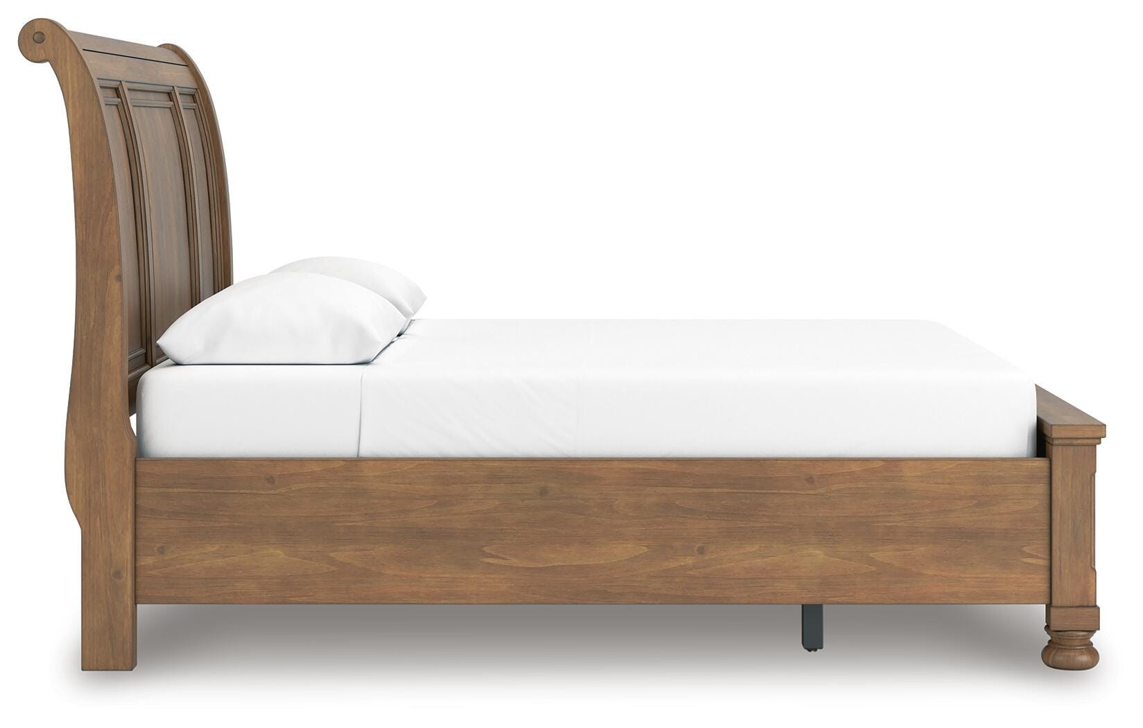 Cama tamaño Queen con trineo, cómoda, espejo, baúl y mesita de noche Vandenmore - image 21