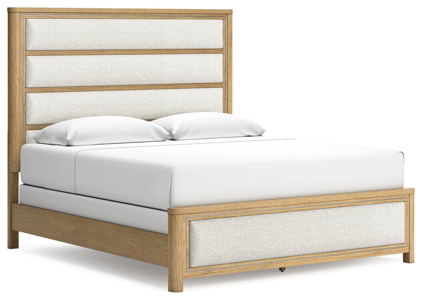 Rencott King Upholstered Bed, Dresser and Mirror - image 8