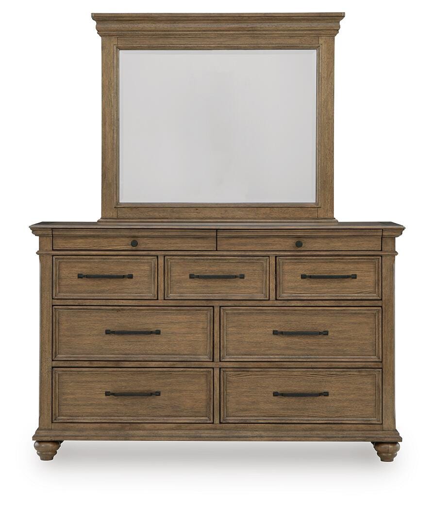 Waynely Dresser and Mirror - image 3