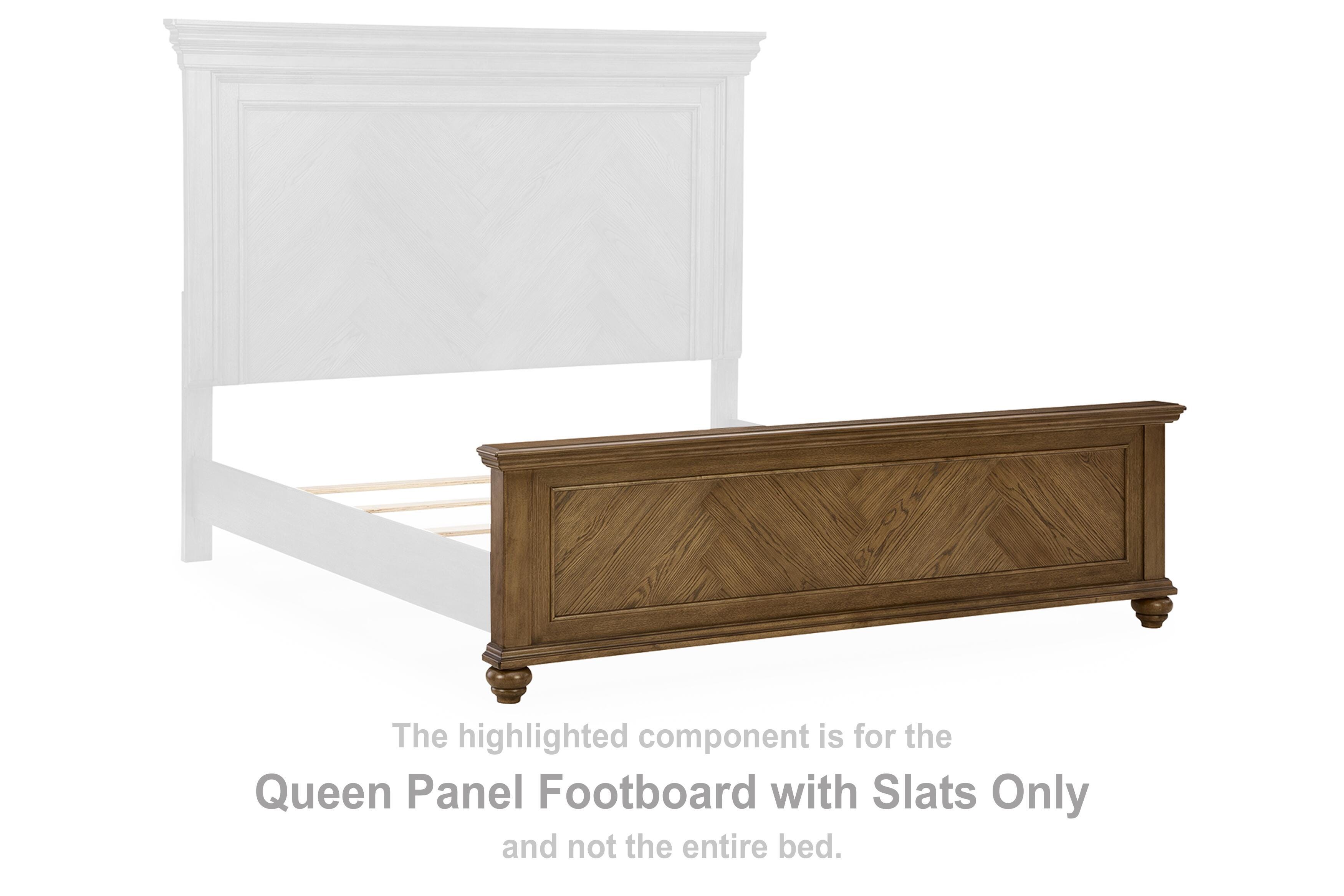 Karallin Queen Panel Footboard with Slats