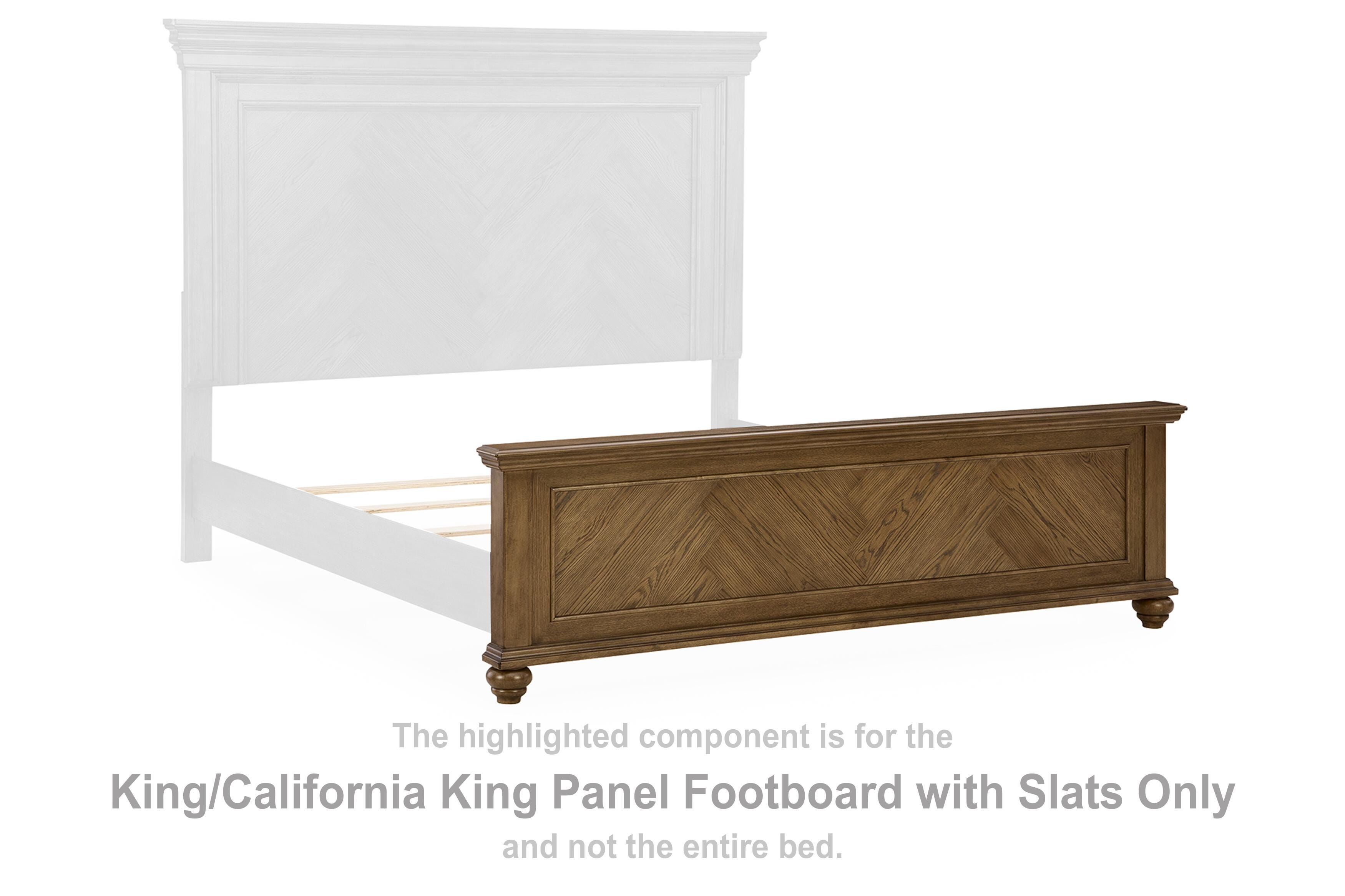 Karallin King/California King Panel Footboard with Slats