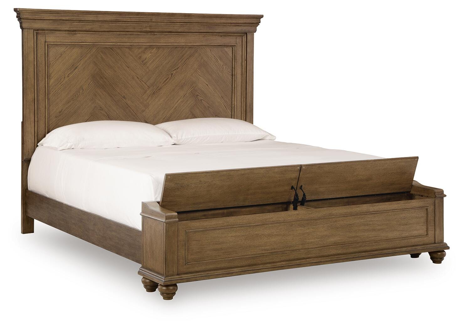 Waynely King Panel Storage Bed - image 3