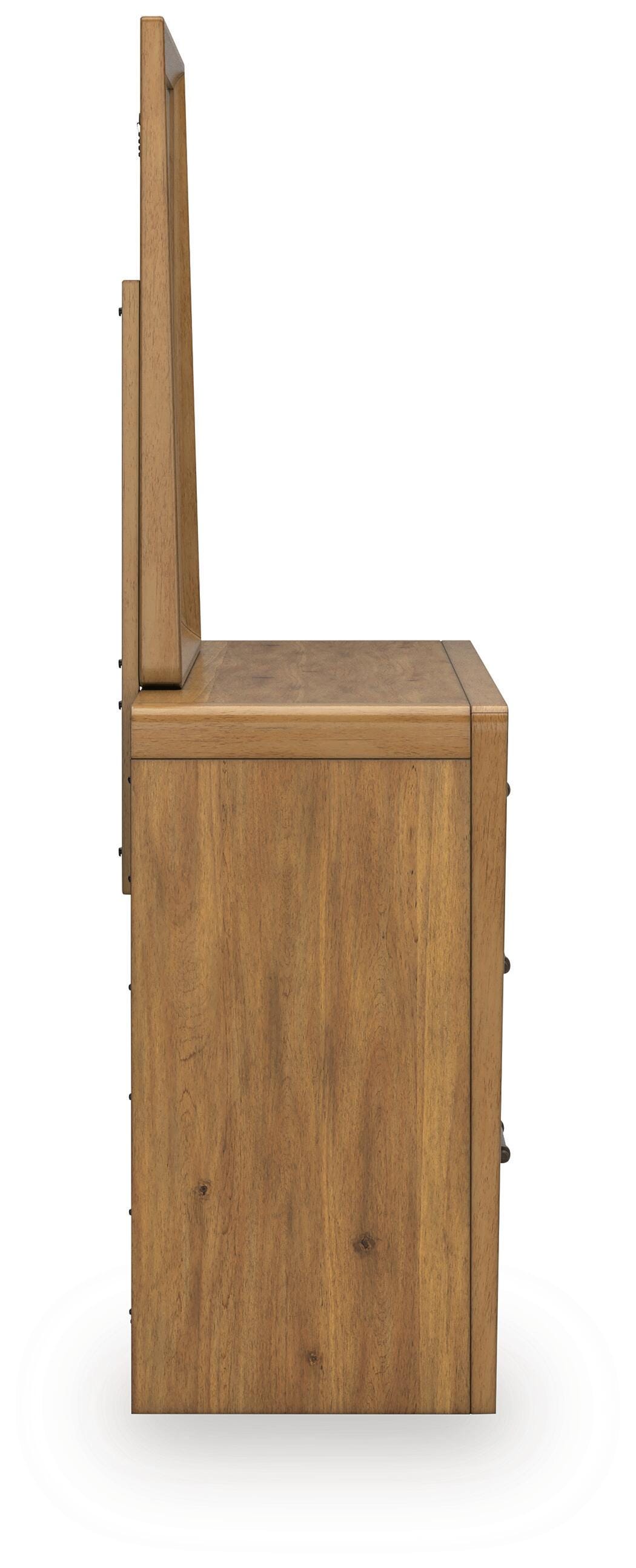 Cama King, cómoda y espejo Takston - image 8