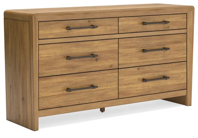 Takston California King Panel Bed with Dresser and Nightstand | Ashley Takston California King Panel Bed with Dresser and Nightstand | Ashley