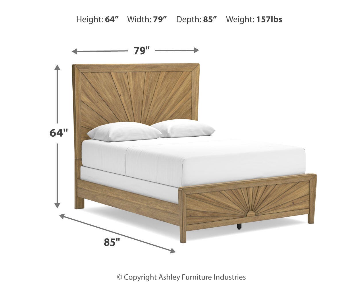 Takston Queen Panel Bed - image 9