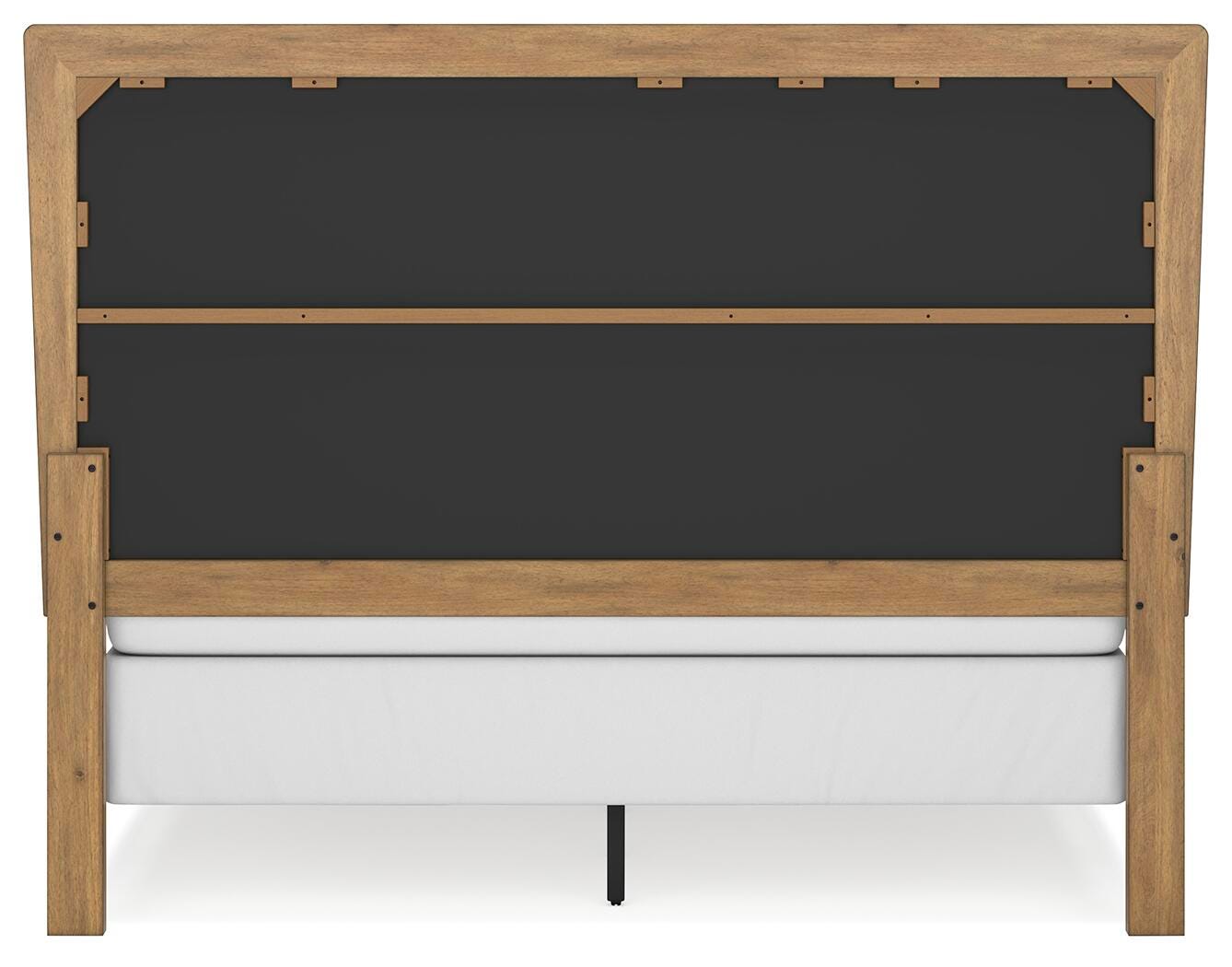 Takston California King Panel Bed, Light Brown, large