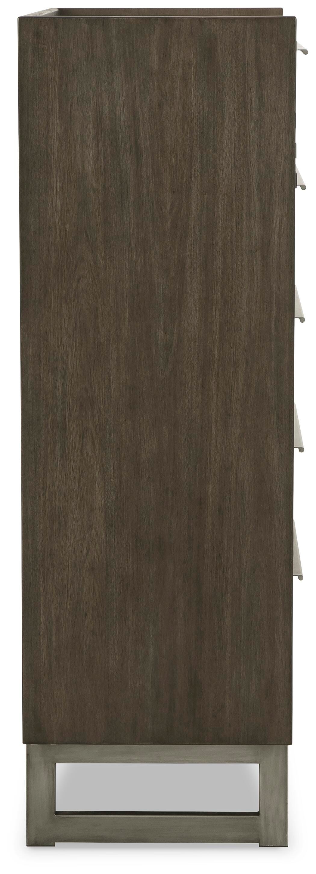 Arkenton King Panel Bed, Dresser, Mirror, Chest and 2 Nightstands - image 7