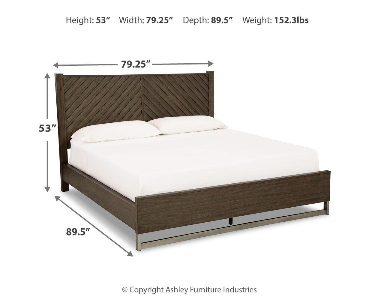 Cama con paneles Arkenton California King - image 9