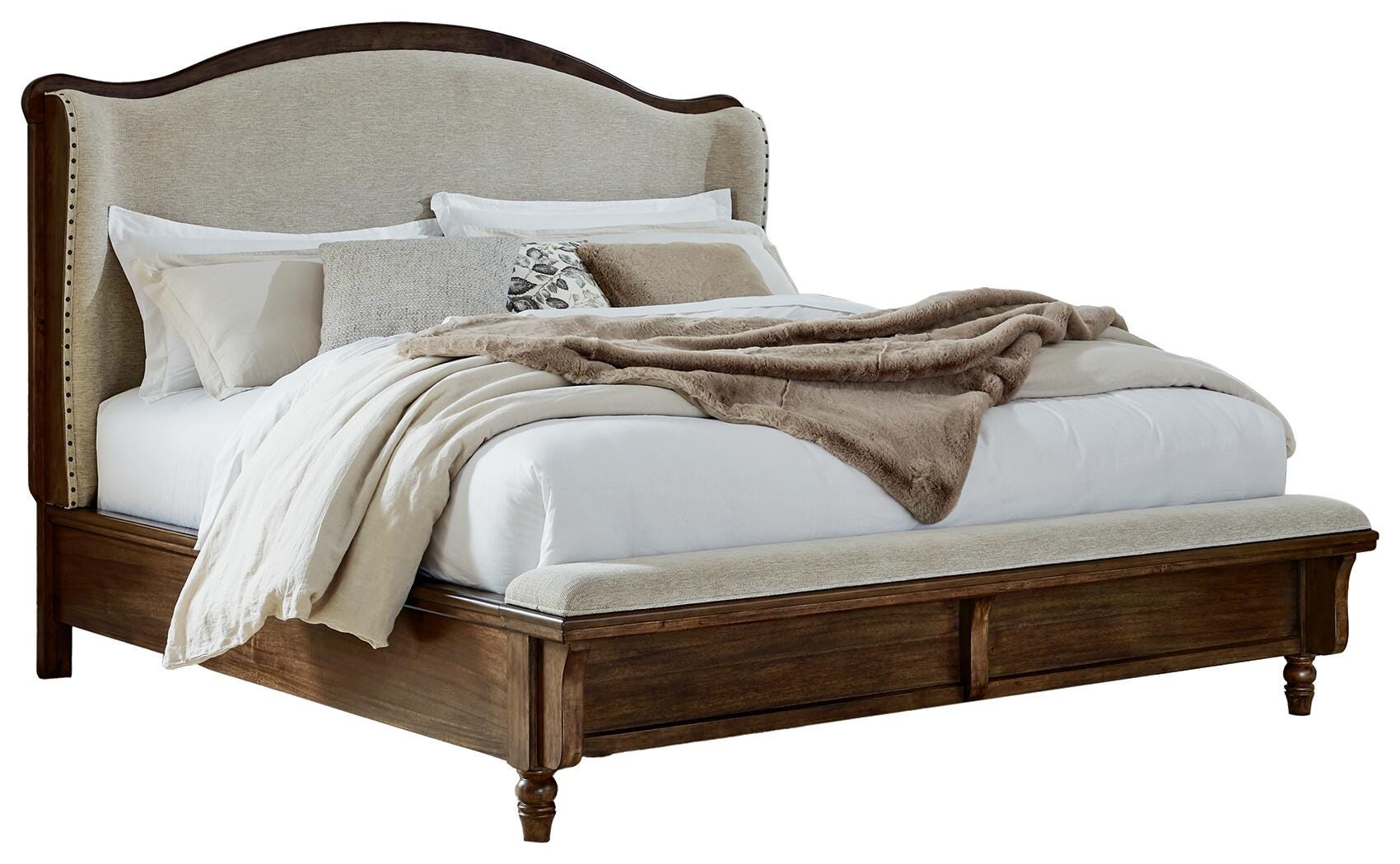 Sturlayne Queen Upholstered Panel Bed - image 1