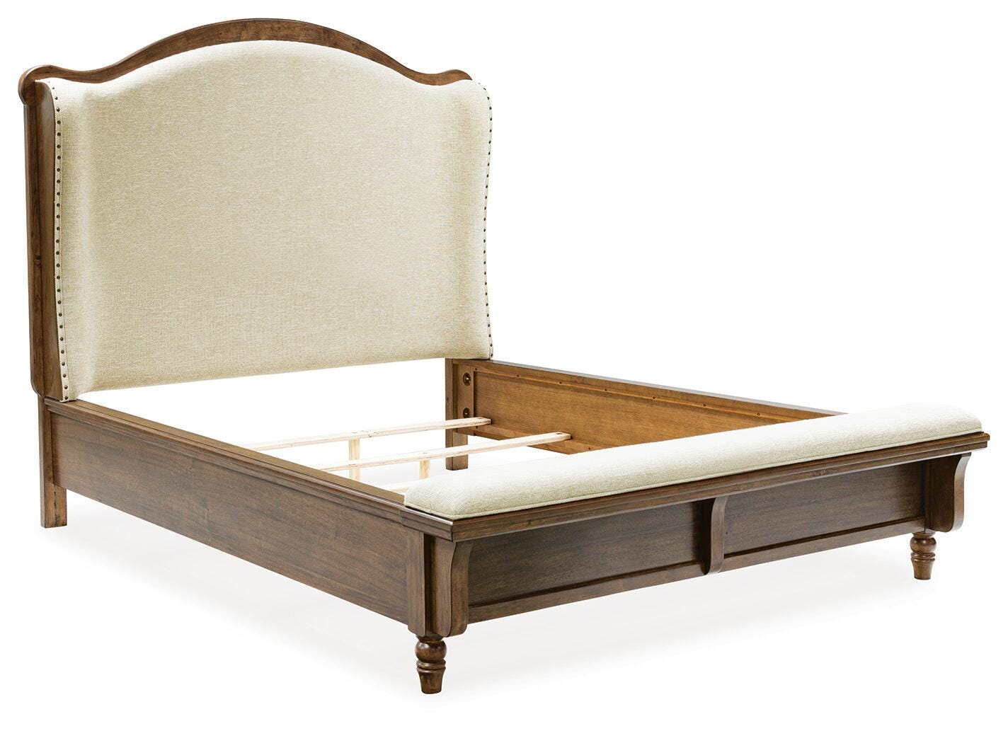 Cama Sturlayne Queen con paneles tapizados - image 1