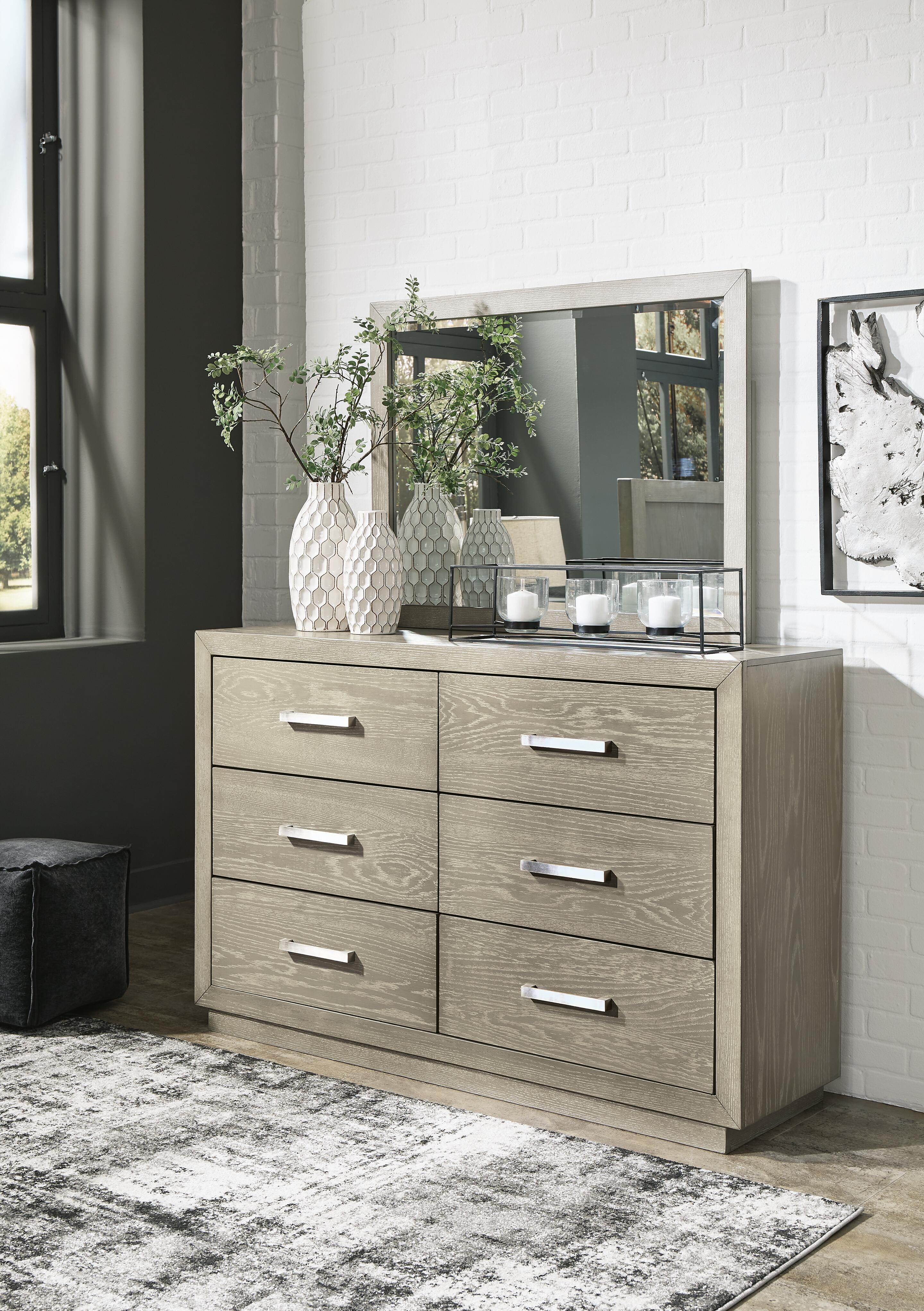 Fawnburg 6 Drawer Dresser and Mirror | Ashley