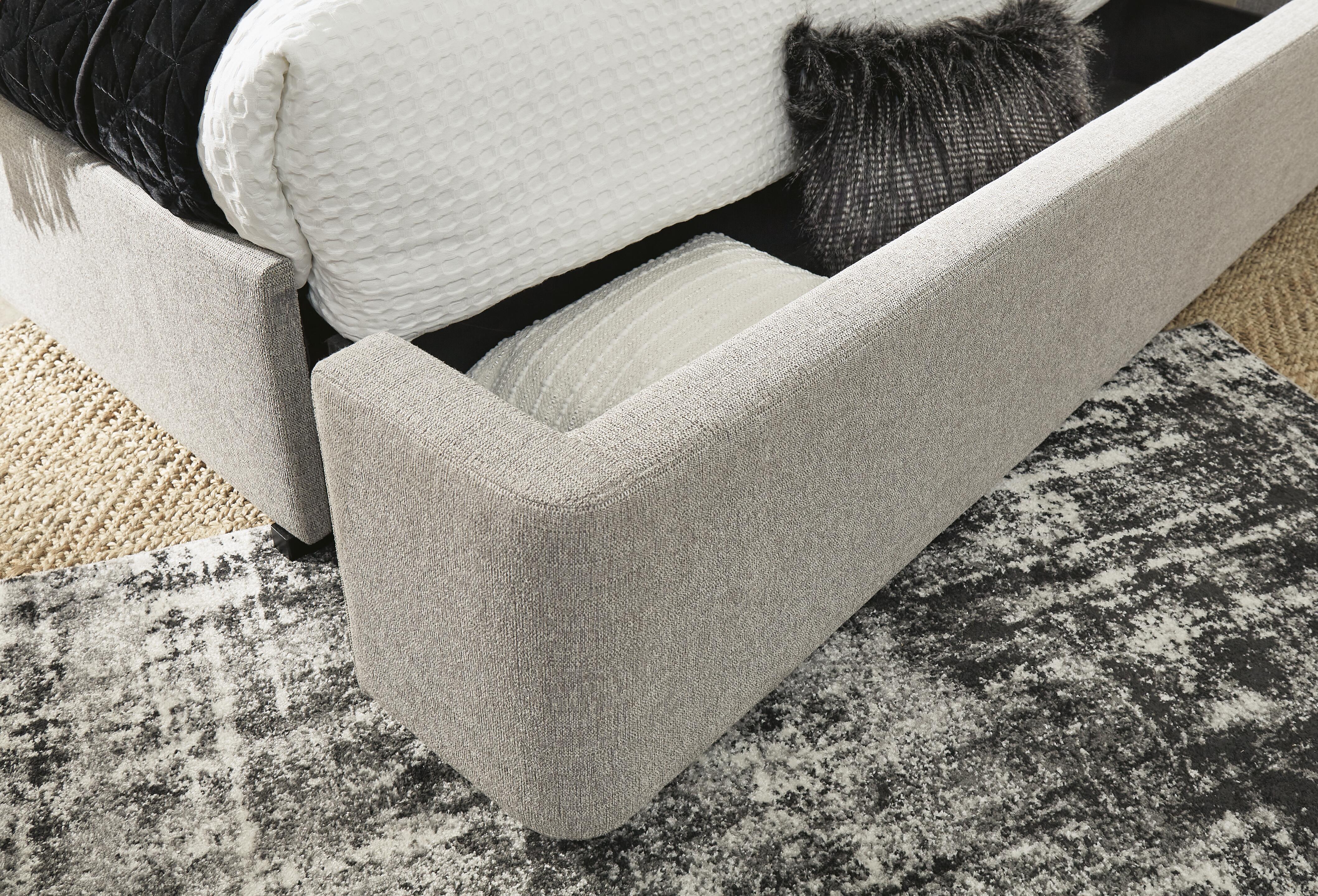 Fawnburg Queen Upholstered Storage Bed - image 9