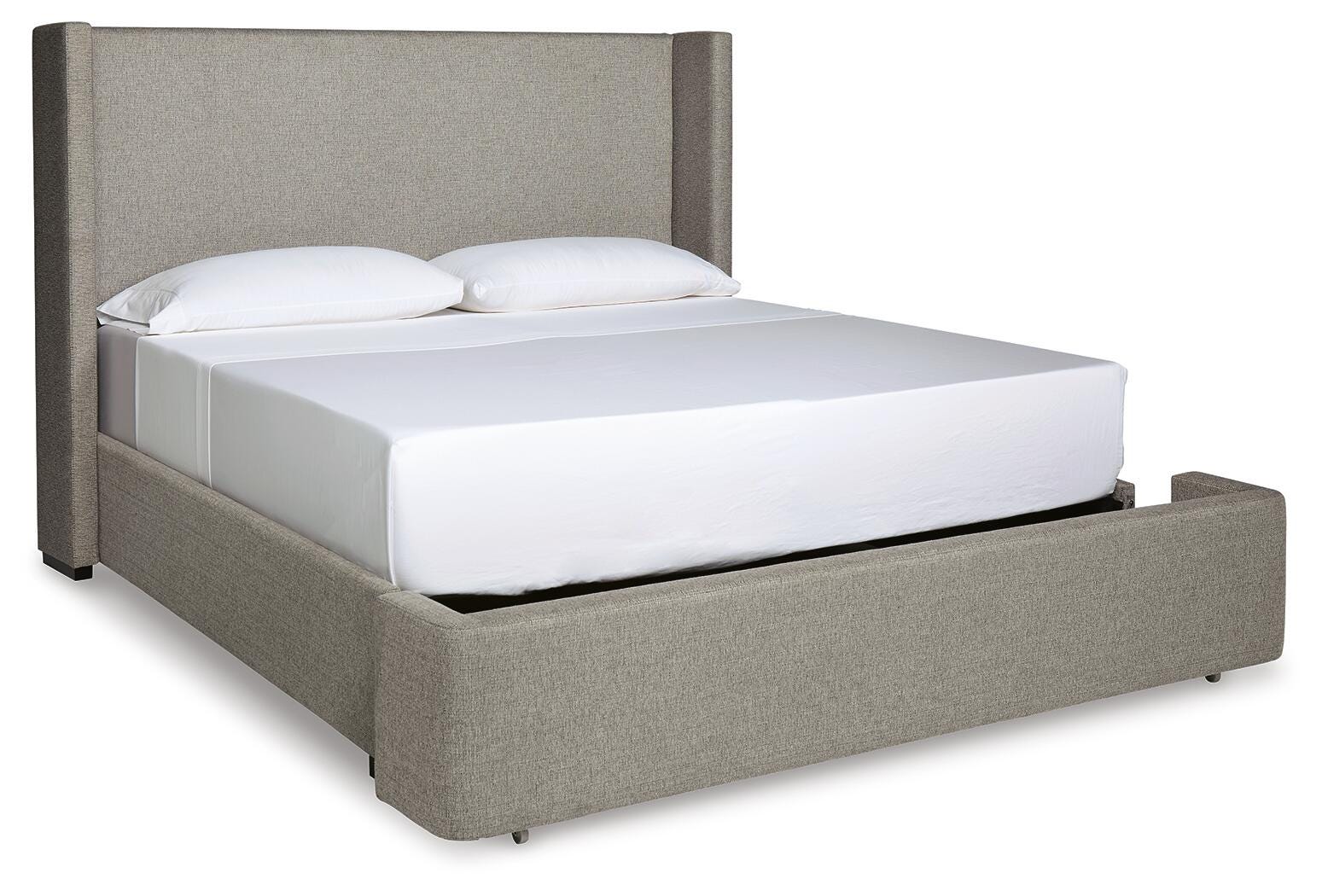 Fawnburg Queen Upholstered Storage Bed - image 4