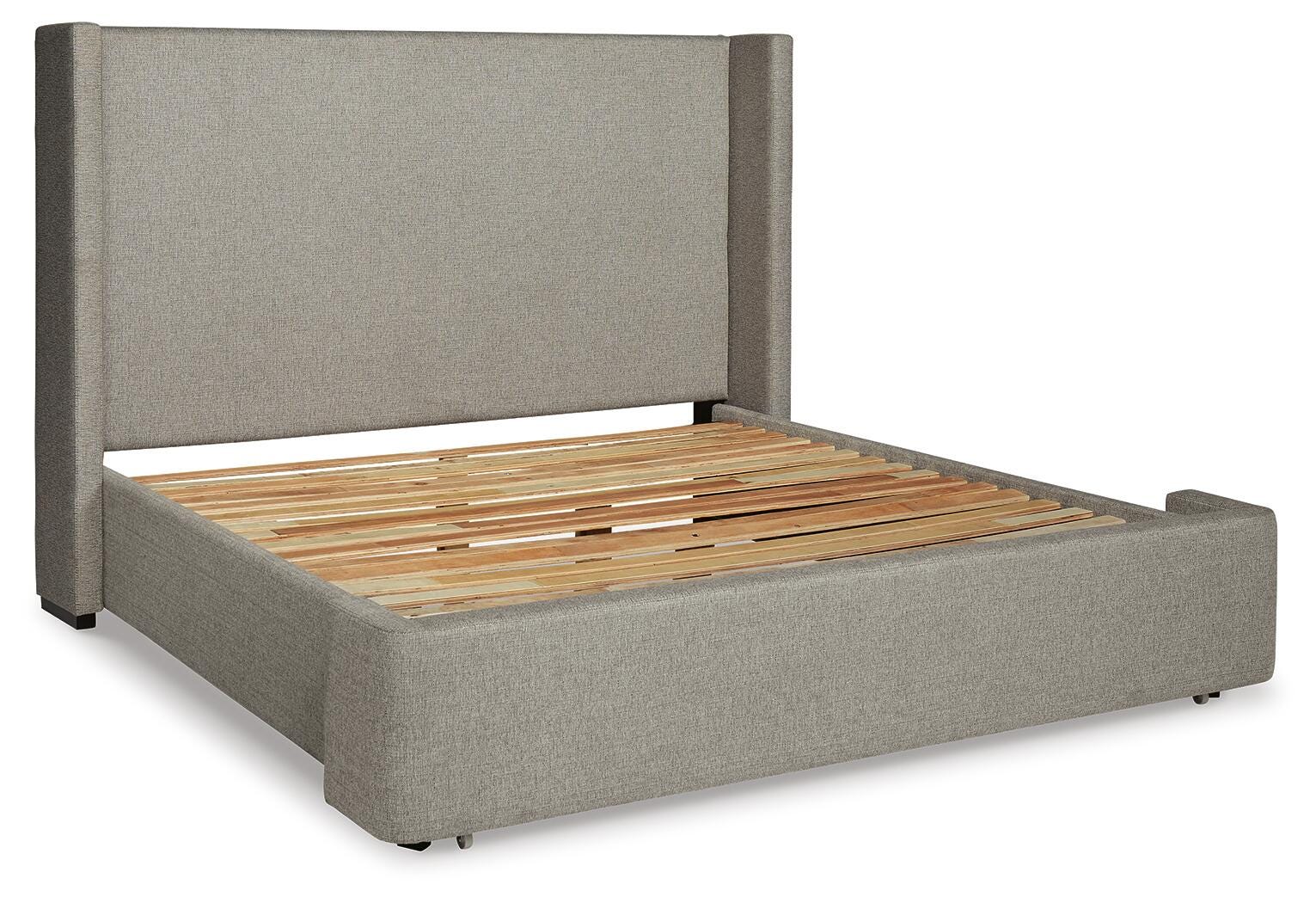 Fawnburg Queen Upholstered Storage Bed - image 3