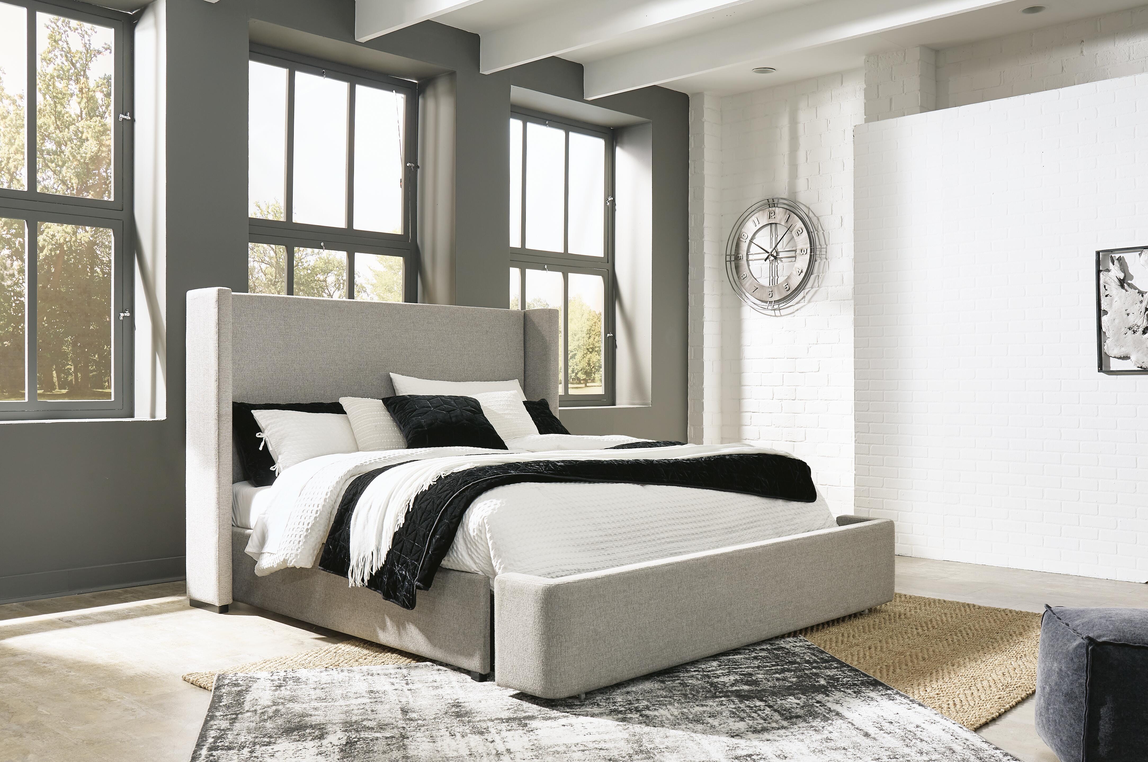 Fawnburg Queen Upholstered Storage Bed - image 8